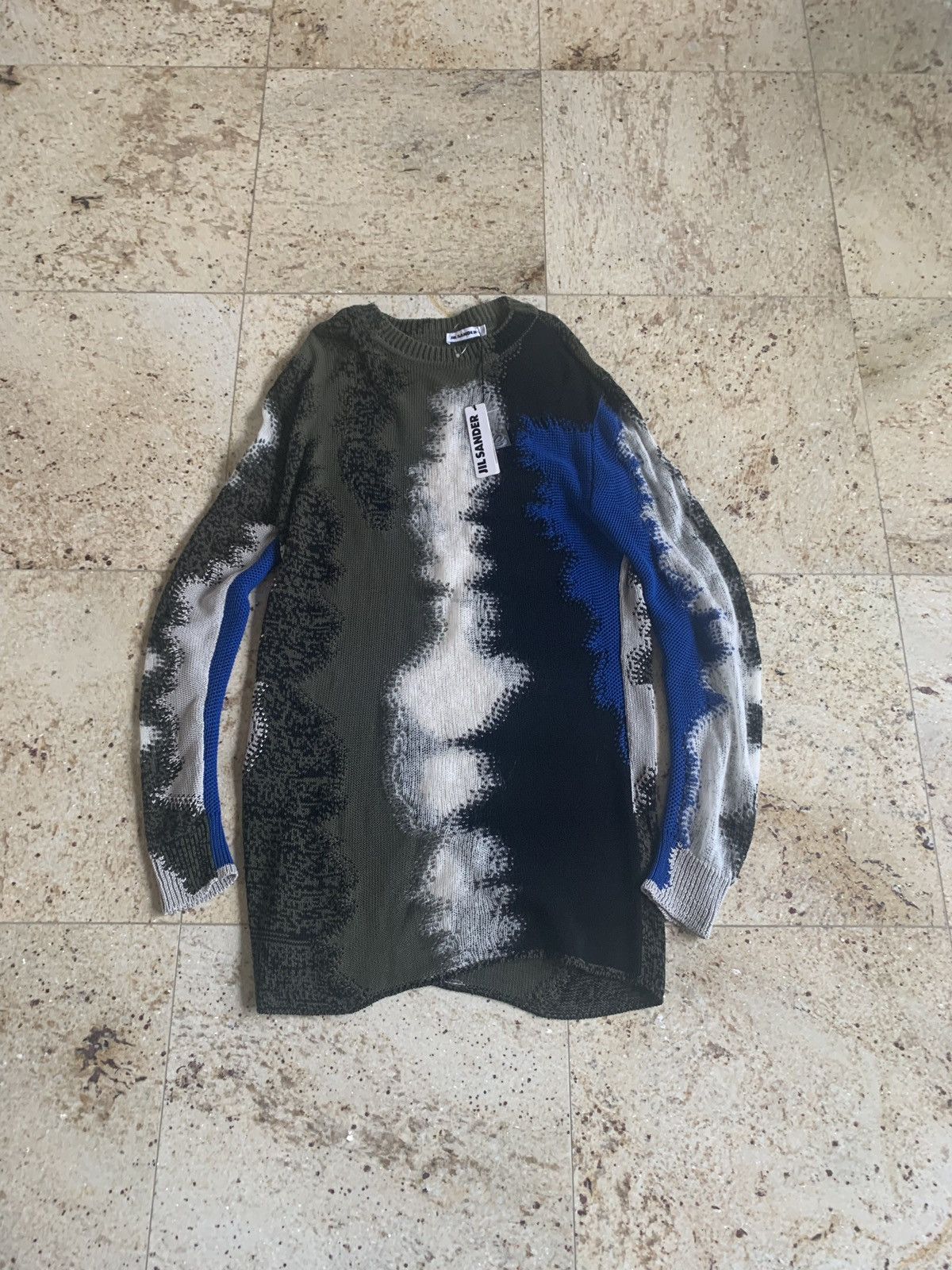 Jil Sander Long Knitwear w/ Mohair in Multicolor Size US M / EU 48-50 / 2 - 2 Thumbnail