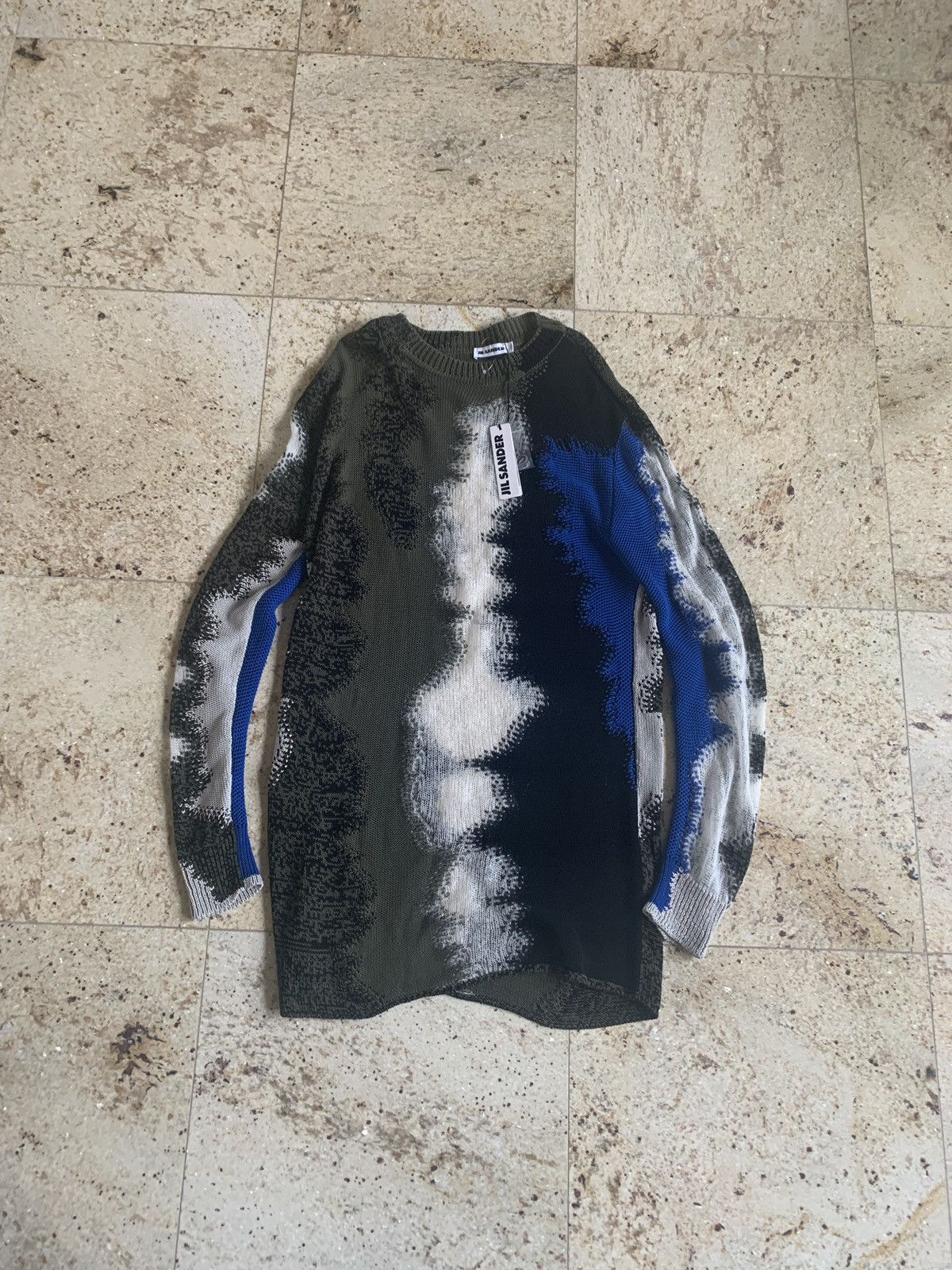 Jil Sander Long Knitwear w/ Mohair in Multicolor Size US M / EU 48-50 / 2 - 1 Thumbnail