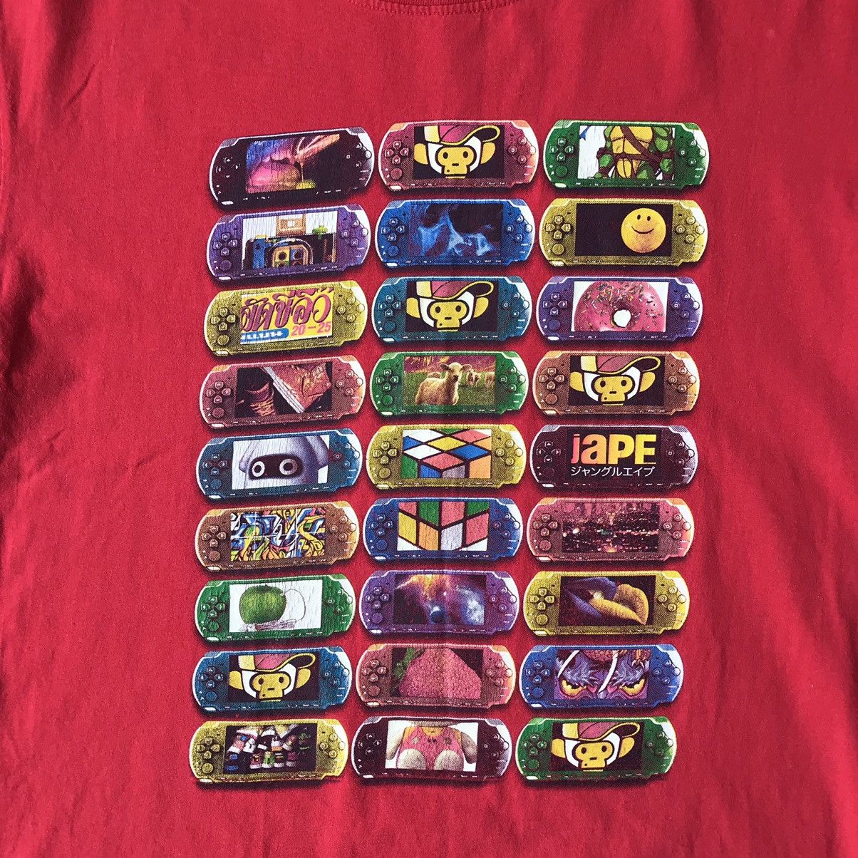 Vintage Vintage Tee Jungle Ape Red L Size US L / EU 52-54 / 3 - 2 Thumbnail