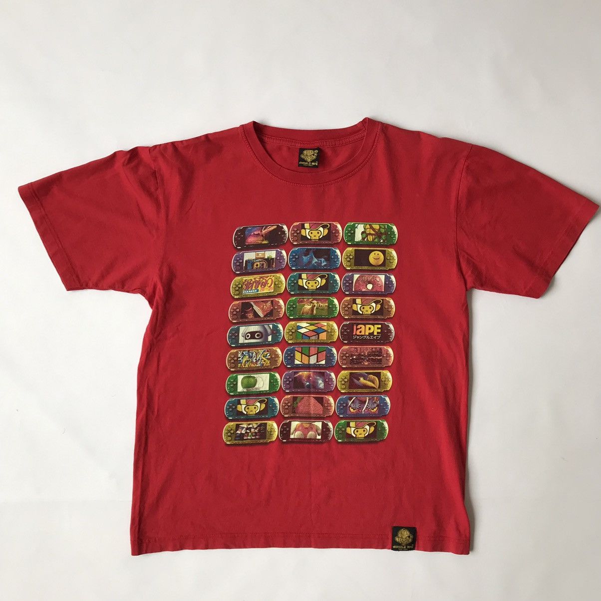 Vintage Vintage Tee Jungle Ape Red L Size US L / EU 52-54 / 3 - 1 Thumbnail