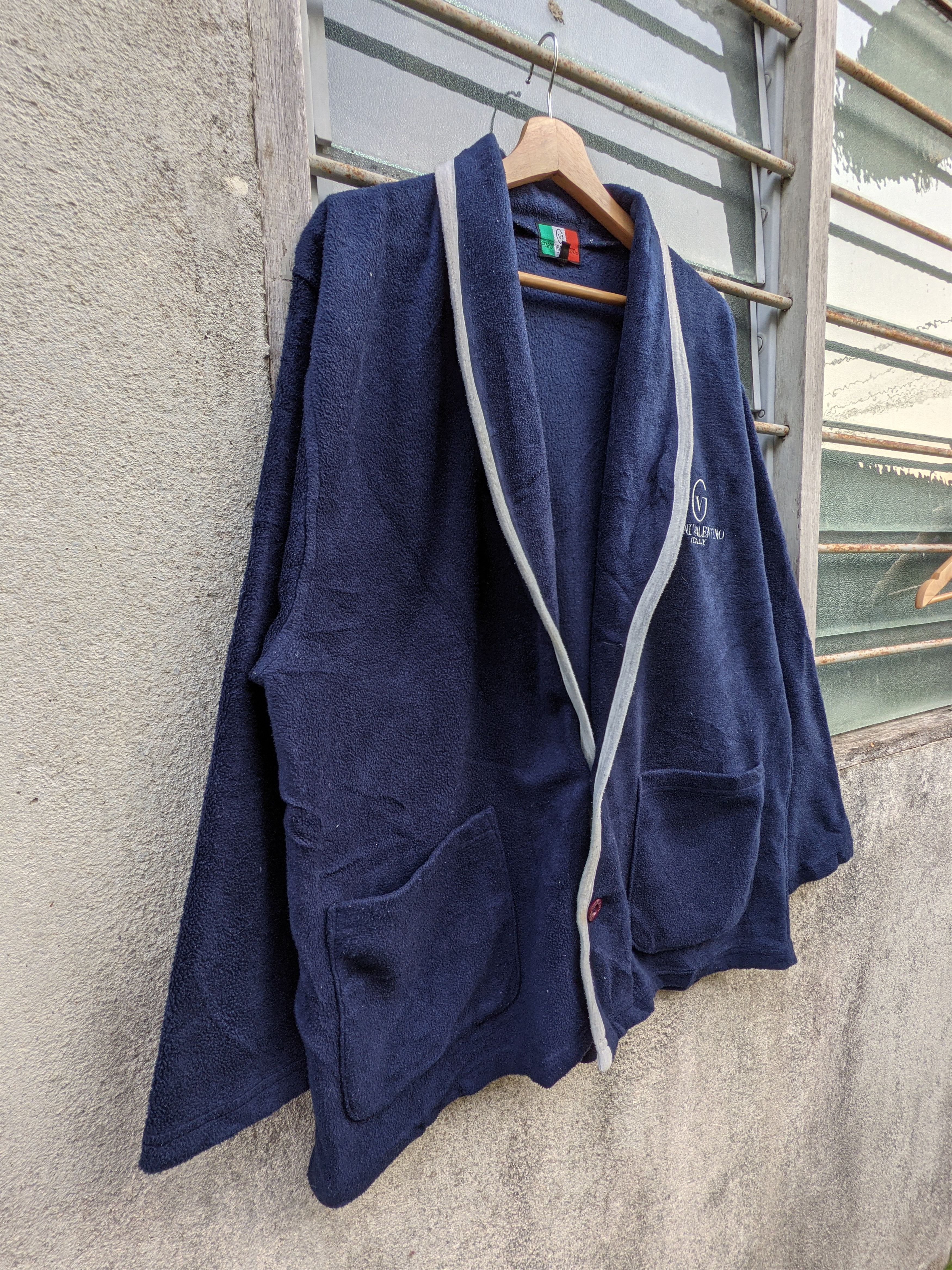 Japanese Brand × Valentino ⚡️Steals⚡️ Vintage Gianni Valentino Fleece Cardigan Size US M / EU 48-50 / 2 - 4 Thumbnail