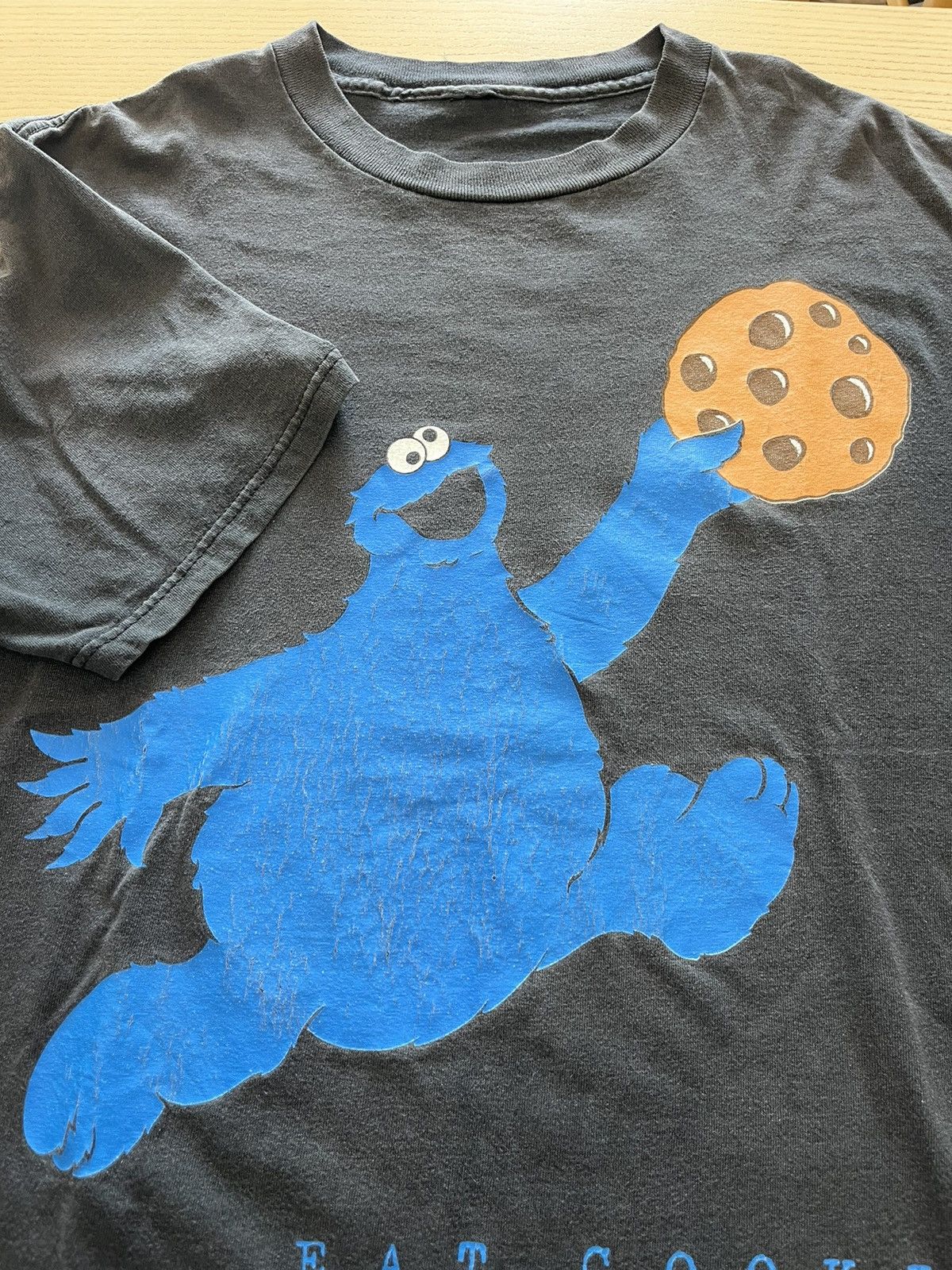 Nike × Vintage Vintage Cookie Monster Just Eat it cookie parody shirt Size US L / EU 52-54 / 3 - 5 Thumbnail