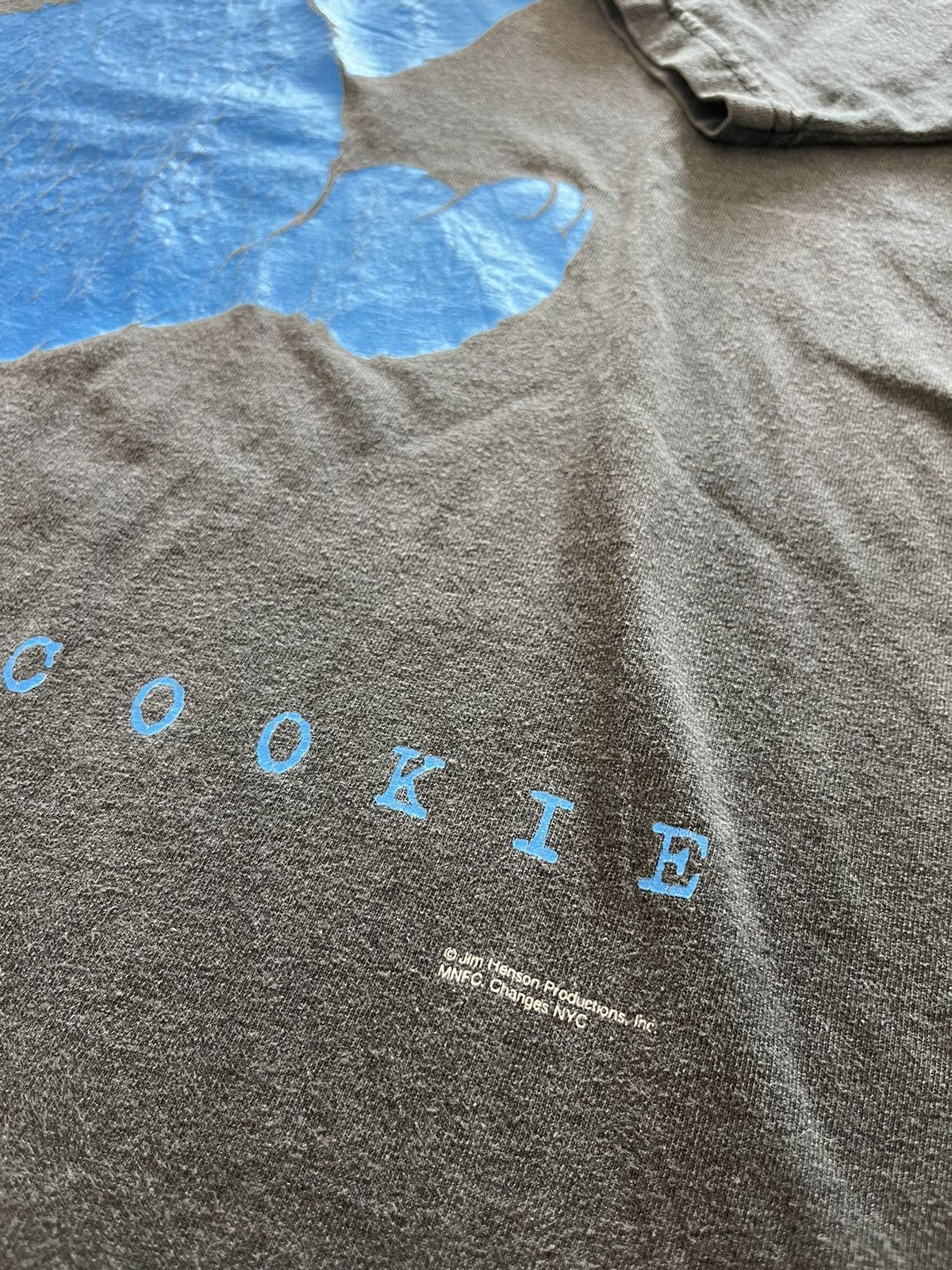 Nike × Vintage Vintage Cookie Monster Just Eat it cookie parody shirt Size US L / EU 52-54 / 3 - 3 Thumbnail