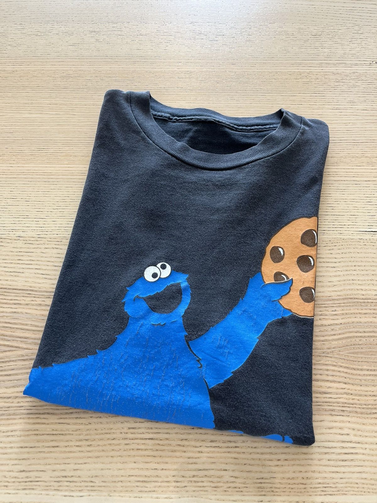 Nike × Vintage Vintage Cookie Monster Just Eat it cookie parody shirt Size US L / EU 52-54 / 3 - 8 Thumbnail