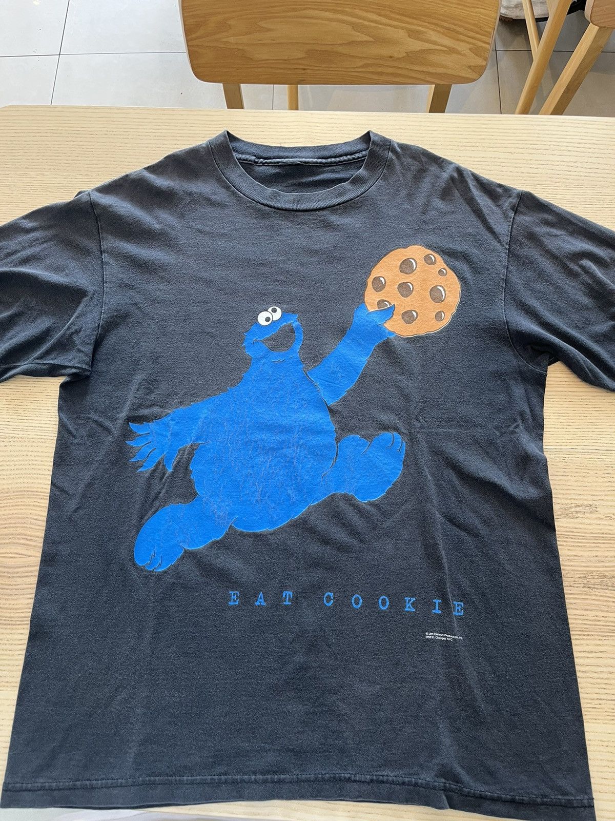 Nike × Vintage Vintage Cookie Monster Just Eat it cookie parody shirt Size US L / EU 52-54 / 3 - 1 Thumbnail