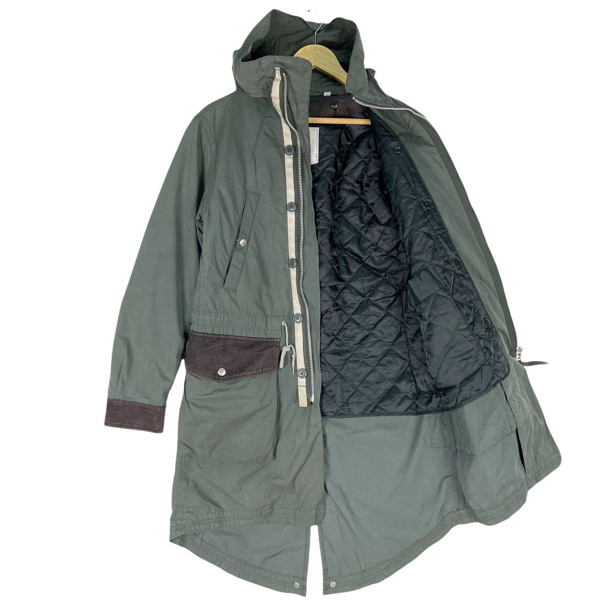 Undercover × Uniqlo 🌟JUN TAKAHASHI M65 Parka Hoodie Fishtail Zipper Jacket Size US S / EU 44-46 / 1 - 4 Thumbnail