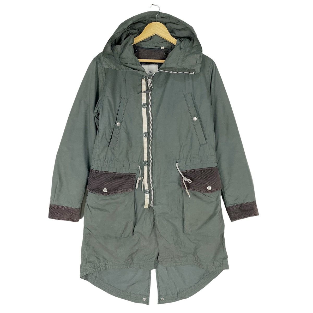 Undercover × Uniqlo 🌟JUN TAKAHASHI M65 Parka Hoodie Fishtail Zipper Jacket Size US S / EU 44-46 / 1 - 3 Thumbnail