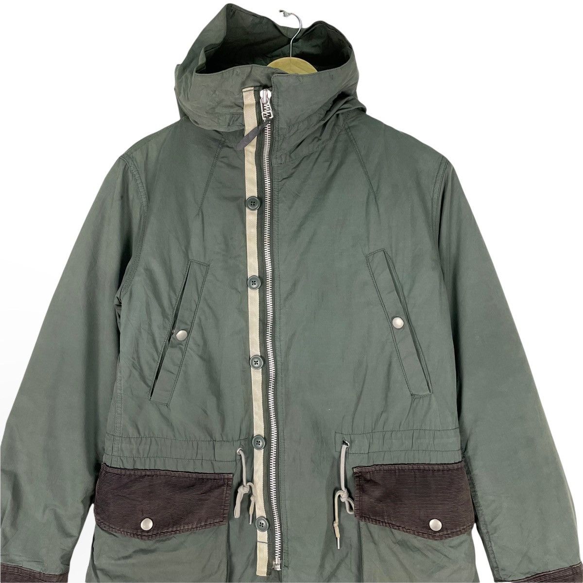 Undercover × Uniqlo 🌟JUN TAKAHASHI M65 Parka Hoodie Fishtail Zipper Jacket Size US S / EU 44-46 / 1 - 5 Thumbnail