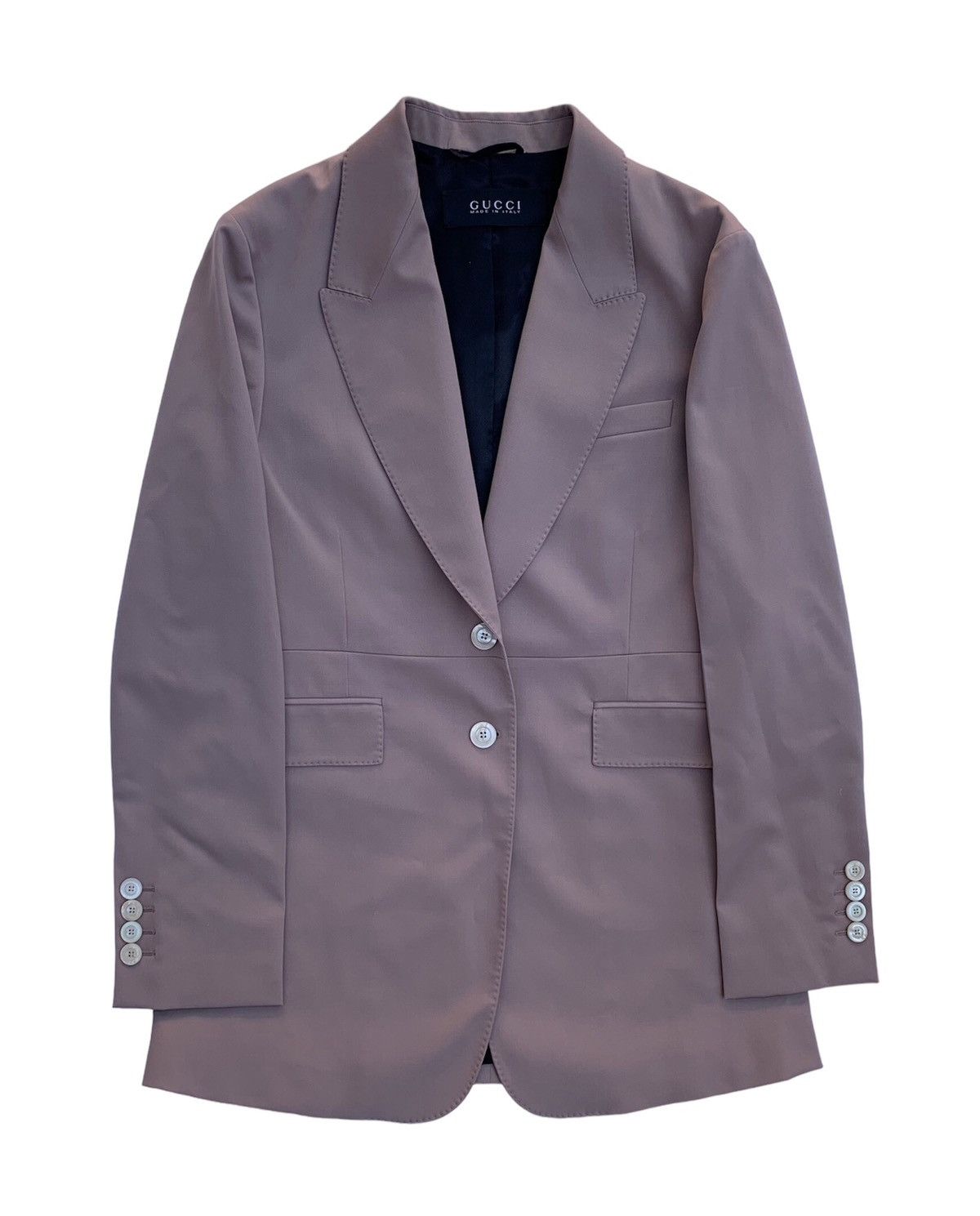 Gucci Gucci by Tom Ford Beige Two Button Blazer Jacket Size 46R - 1 Thumbnail