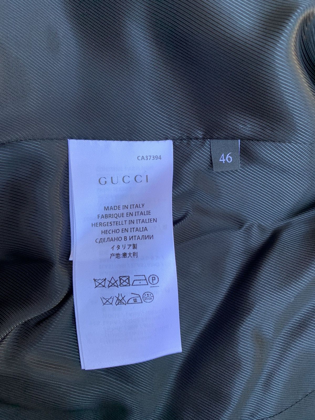 Gucci Gucci by Tom Ford Beige Two Button Blazer Jacket Size 46R - 4 Thumbnail