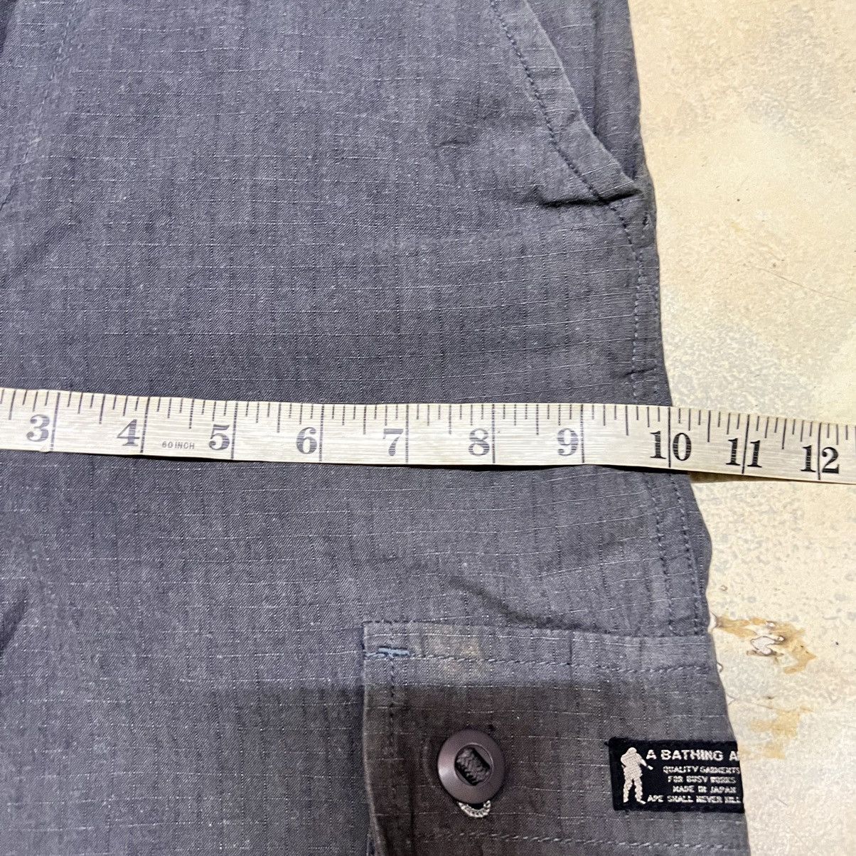Bape Bathing Ape Bape Cargo Multipockets Tactical Style Pants Size US 27 - 15 Thumbnail