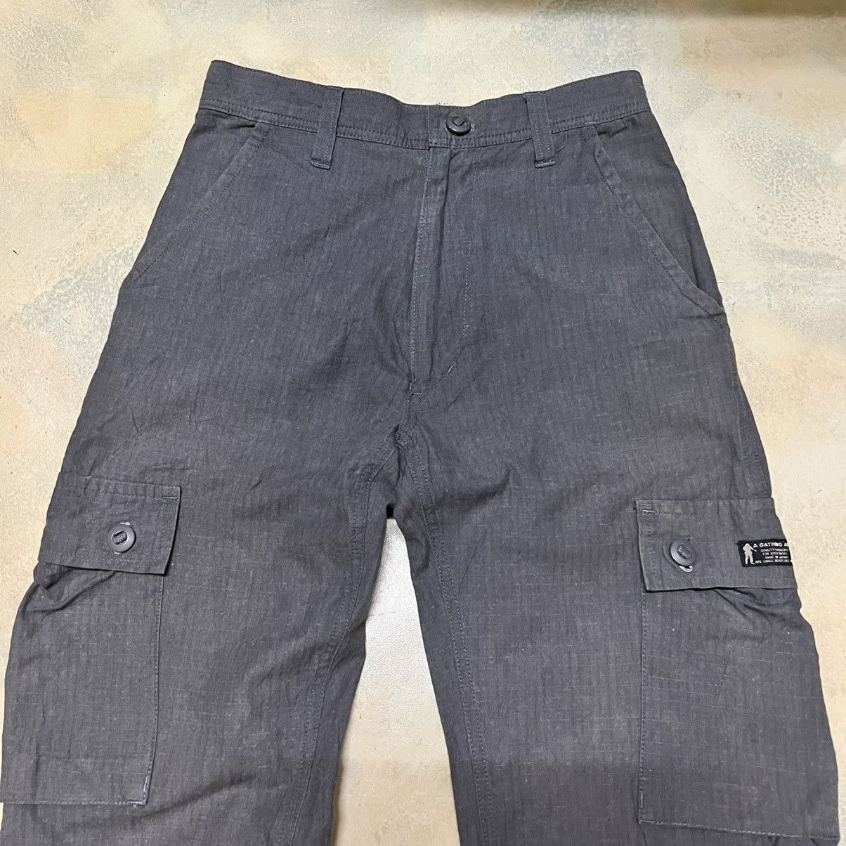 Bape Bathing Ape Bape Cargo Multipockets Tactical Style Pants Size US 27 - 3 Thumbnail