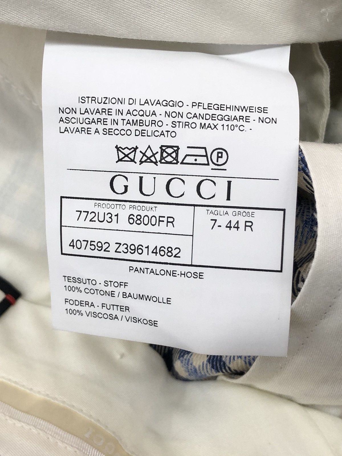 Gucci Gucci Ivory White Riding Pants Size 44 R Size US 28 / EU 44 - 4 Thumbnail