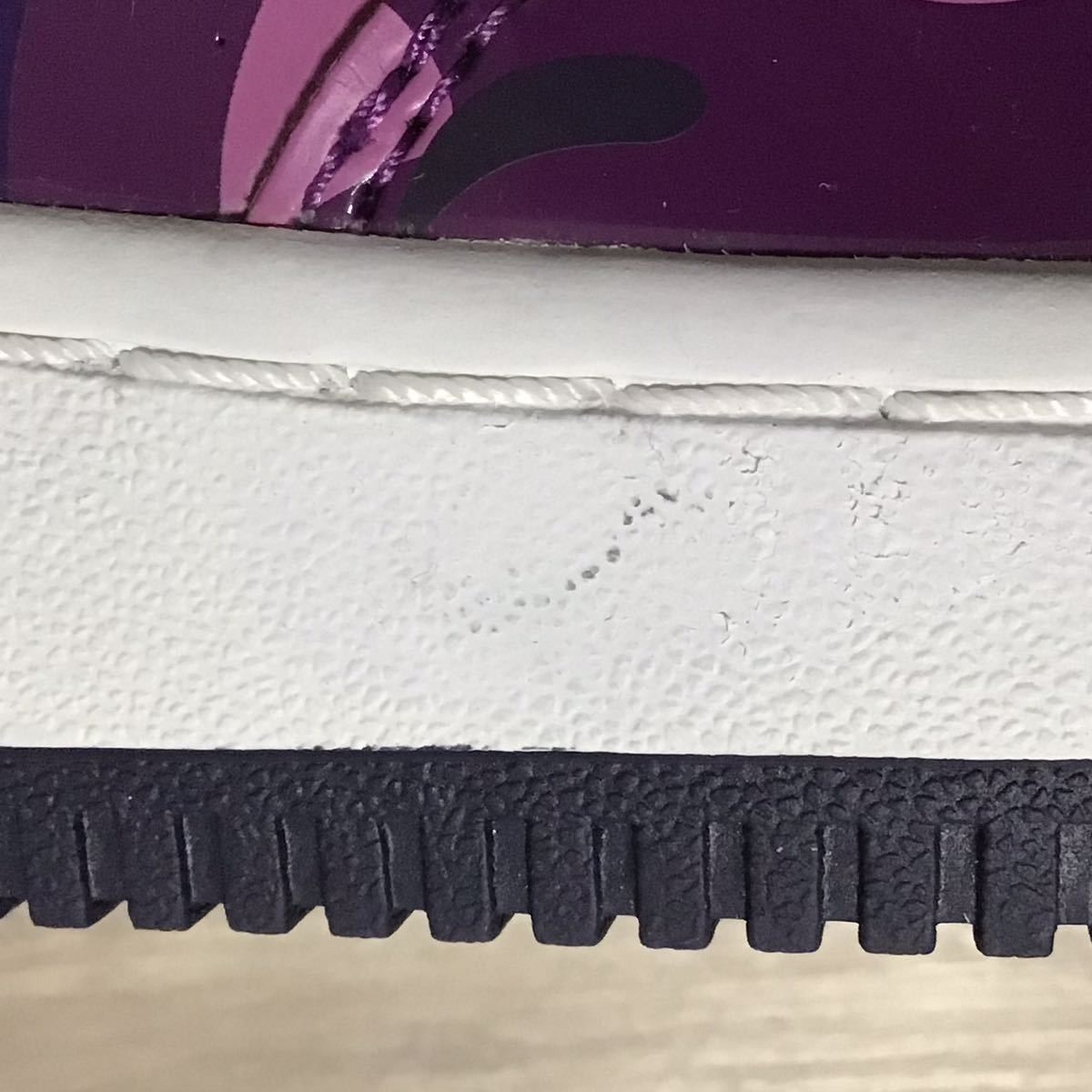 Bape Purple camo BAPESTA patent sneakers BAPE STA APE Size US 9 / EU 42 - 8 Thumbnail