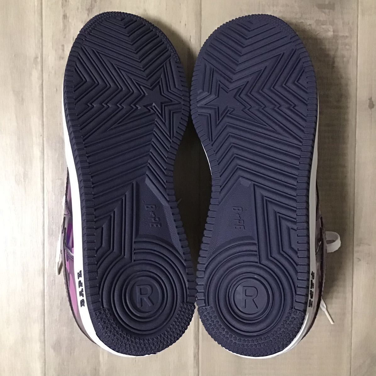 Bape Purple camo BAPESTA patent sneakers BAPE STA APE Size US 9 / EU 42 - 6 Thumbnail