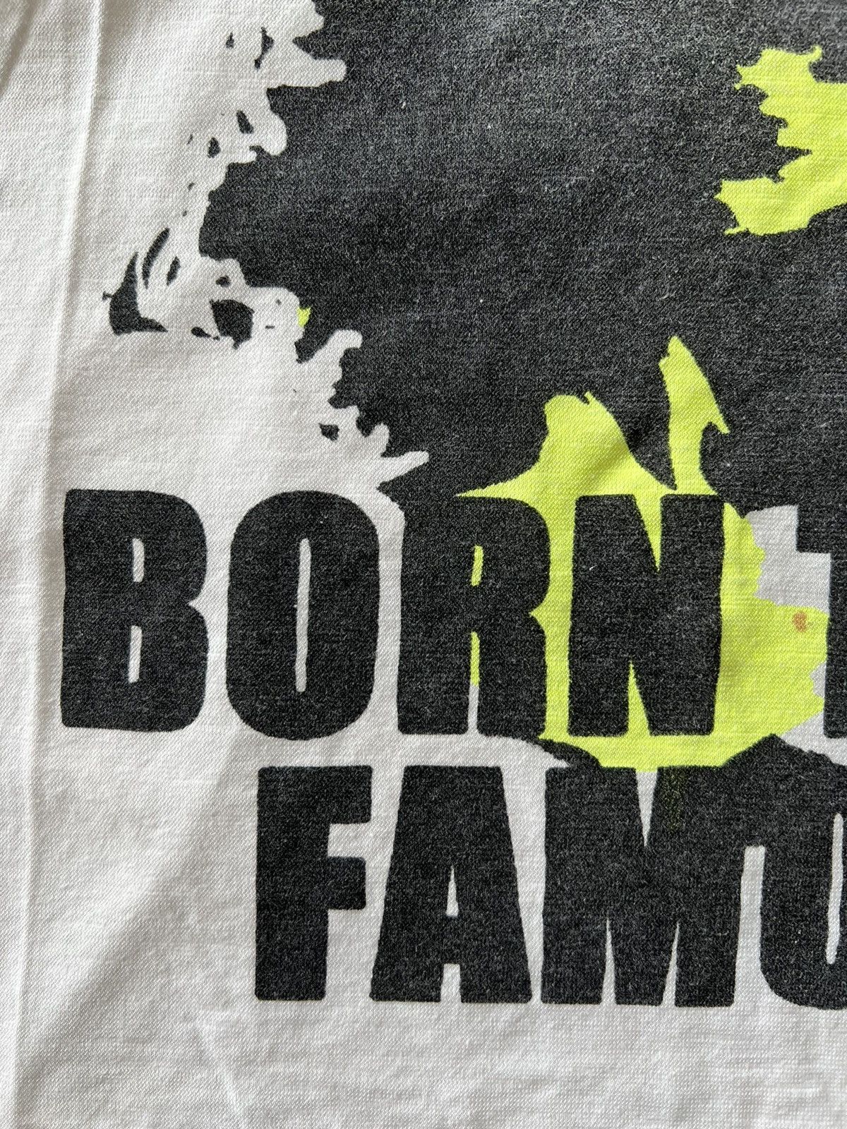 Band Tees Vintage 2000s Jesus Born To Be Famous Religion Tank Top Tee Size US M / EU 48-50 / 2 - 5 Thumbnail