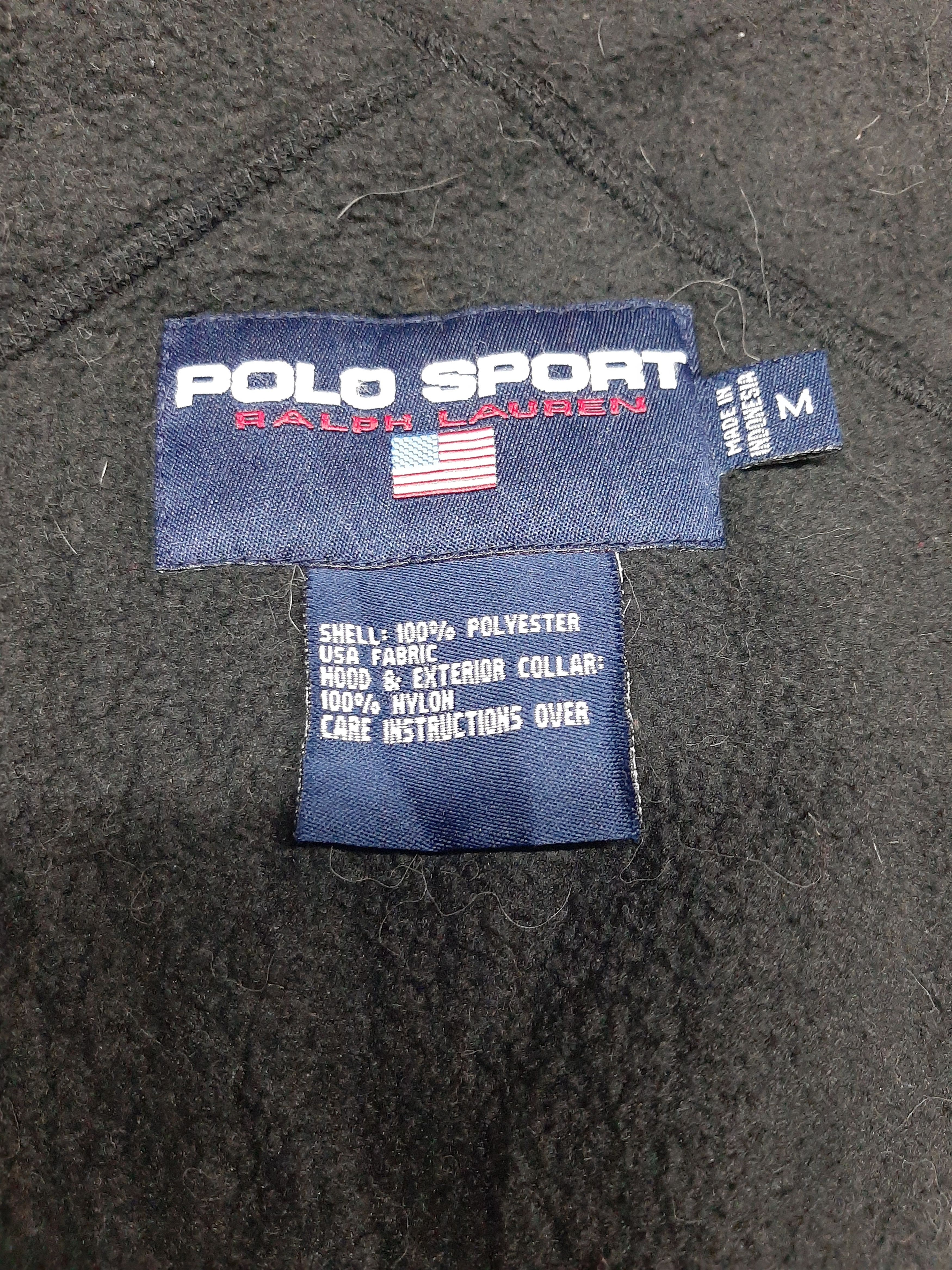 Designer × Polo Ralph Lauren × Vintage VINTAGE POLO SPORT RALPH LAURENT FLEECE POLARTEC JACKET Size US M / EU 48-50 / 2 - 8 Thumbnail