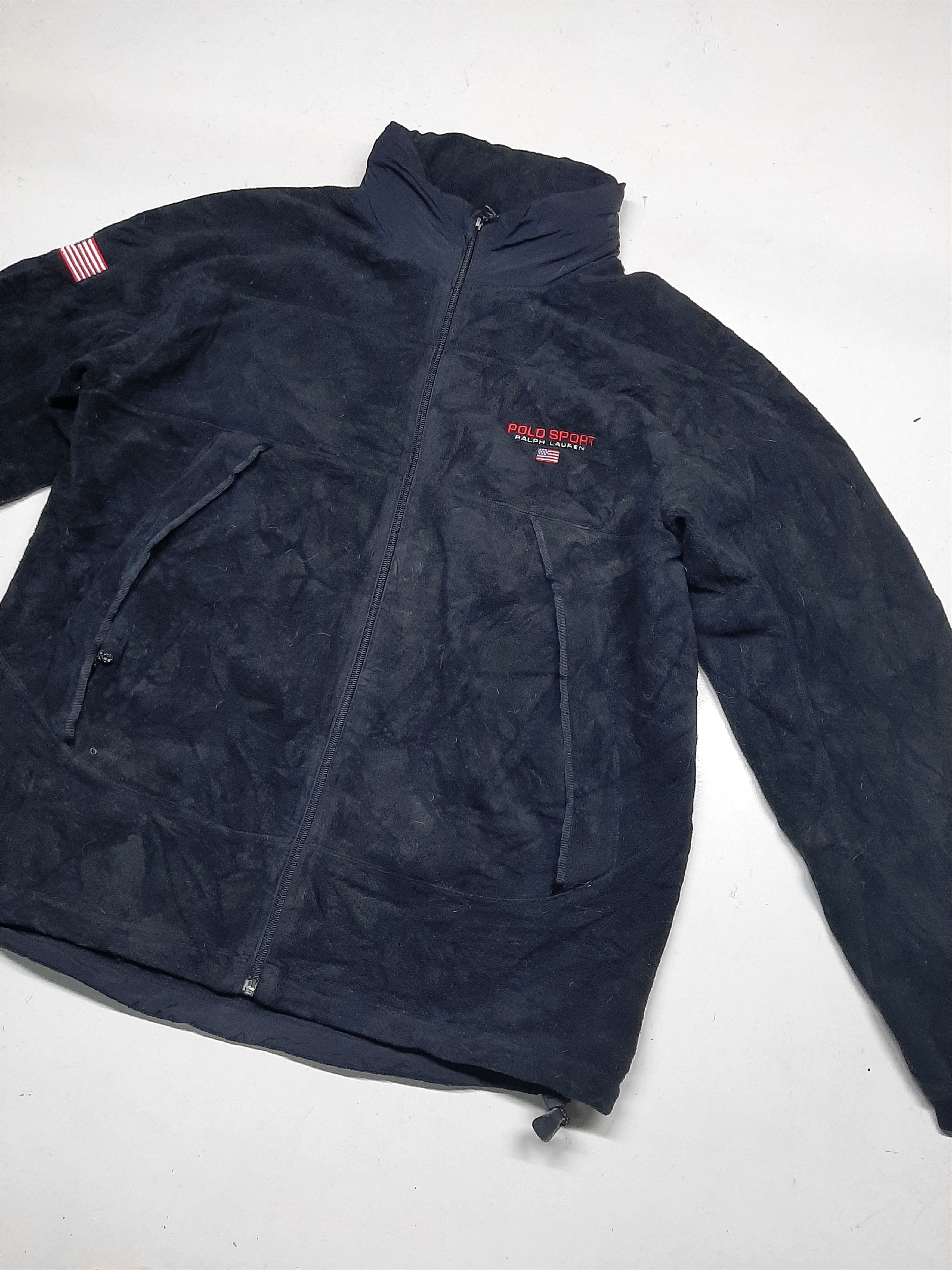Designer × Polo Ralph Lauren × Vintage VINTAGE POLO SPORT RALPH LAURENT FLEECE POLARTEC JACKET Size US M / EU 48-50 / 2 - 1 Thumbnail