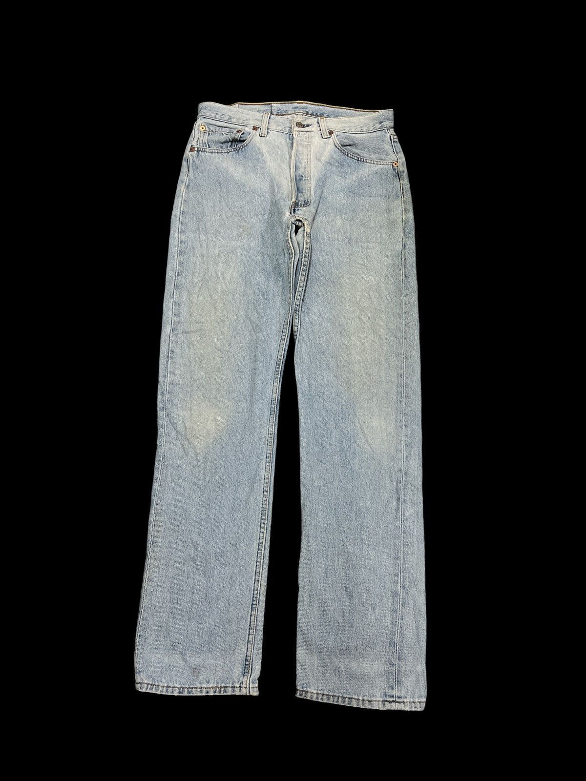 image of Vintage 90’S Levis 501 Washer Kurt Cobain in Blue, Men's (Size 30)