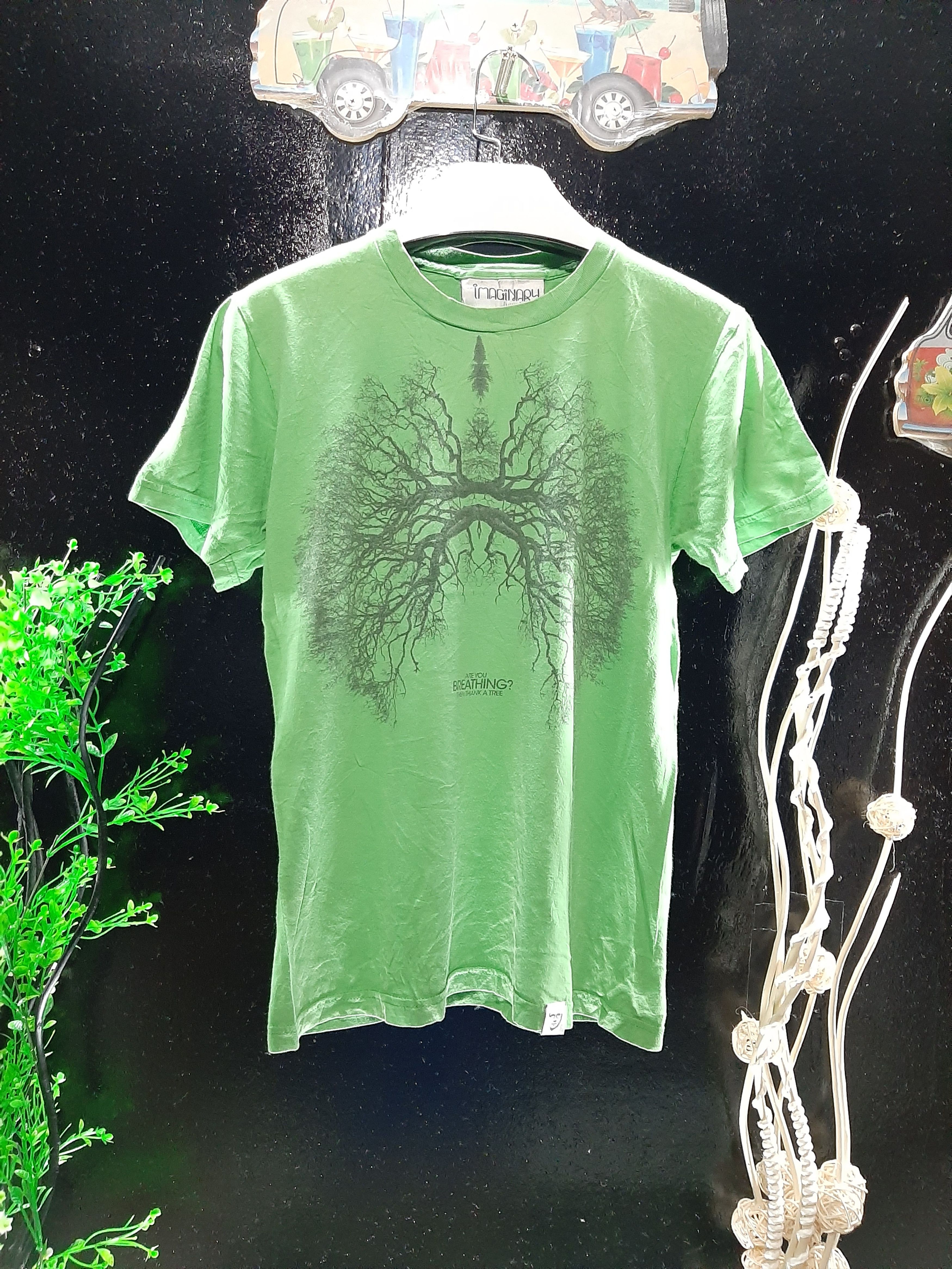 Imaginary Foundation × Vintage VINTAGE IMAGINARY FOUNDATION BIG TREE LOGO TEE Size US S / EU 44-46 / 1 - 1 Thumbnail