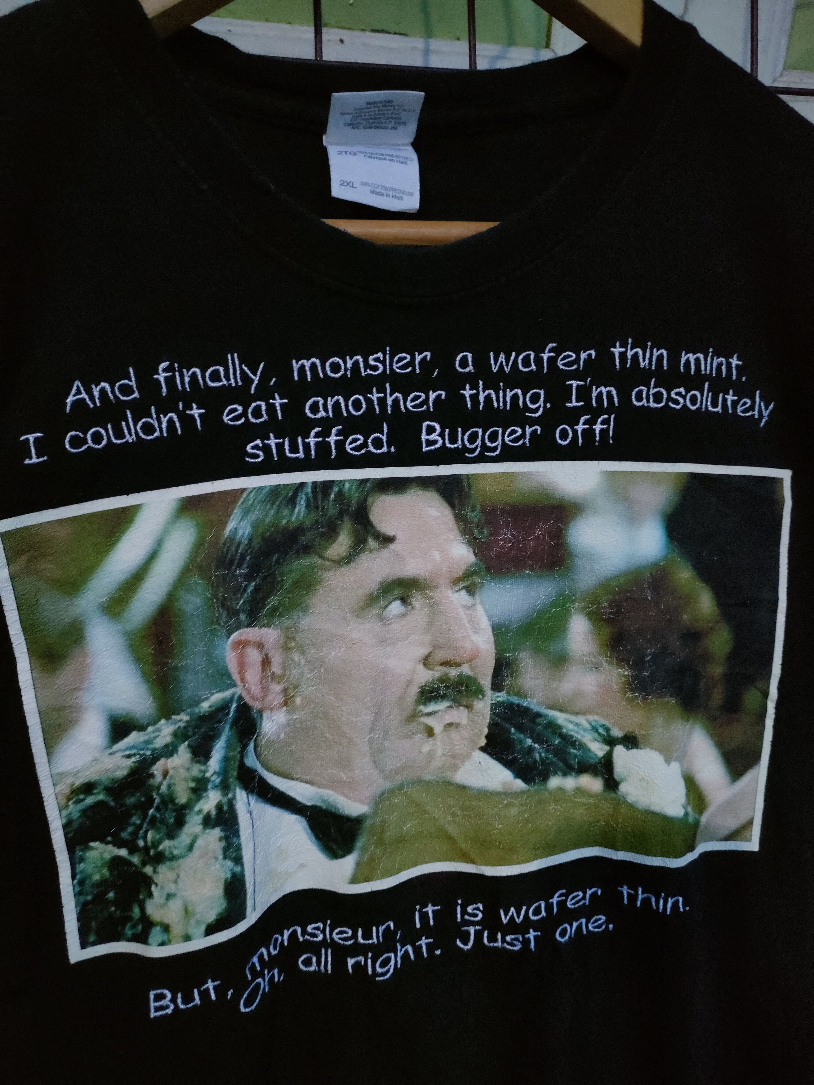 Vintage Vintage Monty Python's The Meaning Of Life T-shirt Size US XXL / EU 58 / 5 - 6 Thumbnail