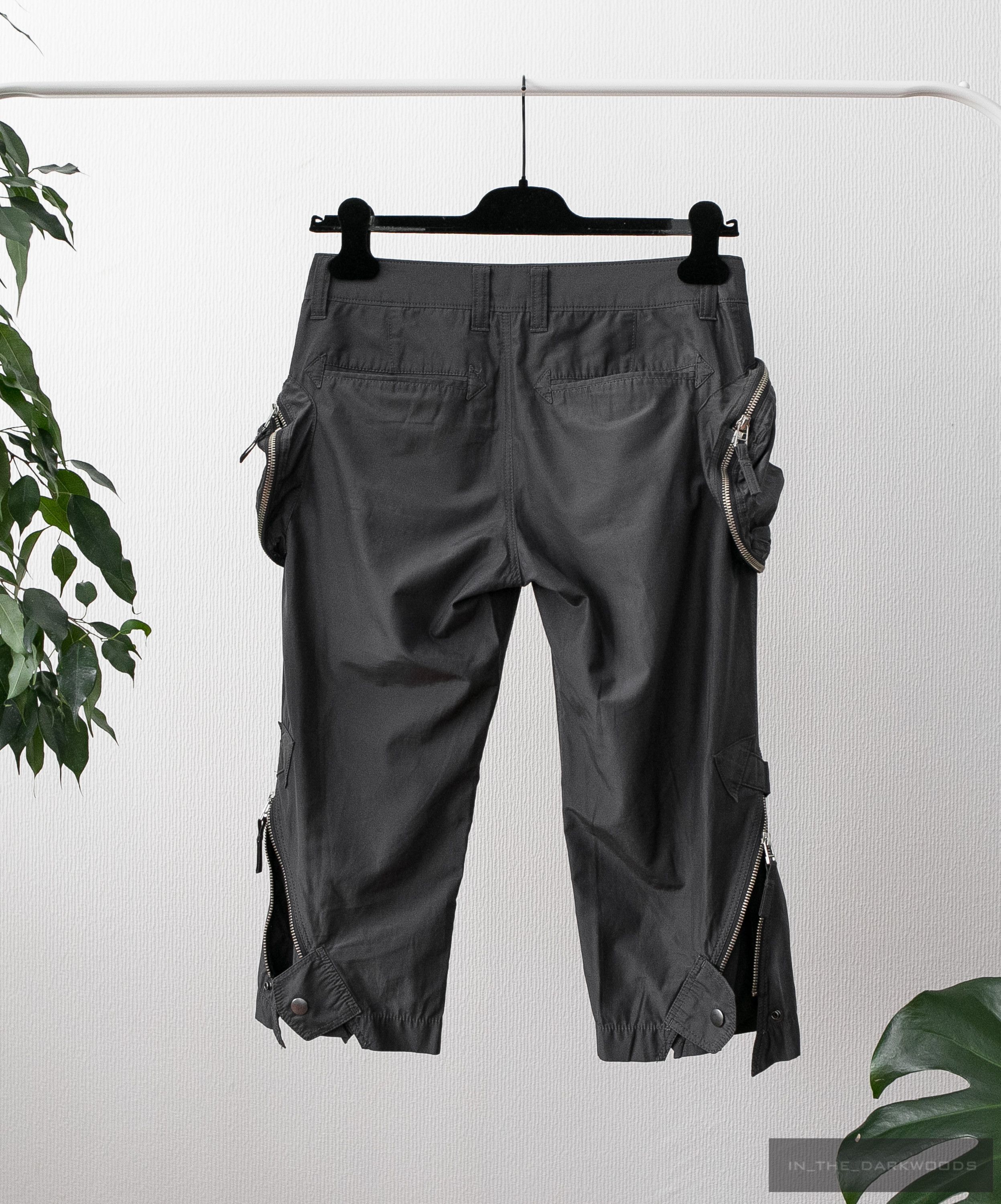 Issey Miyake tactical cropped cargo pants Size US 28 / EU 44 - 3 Thumbnail