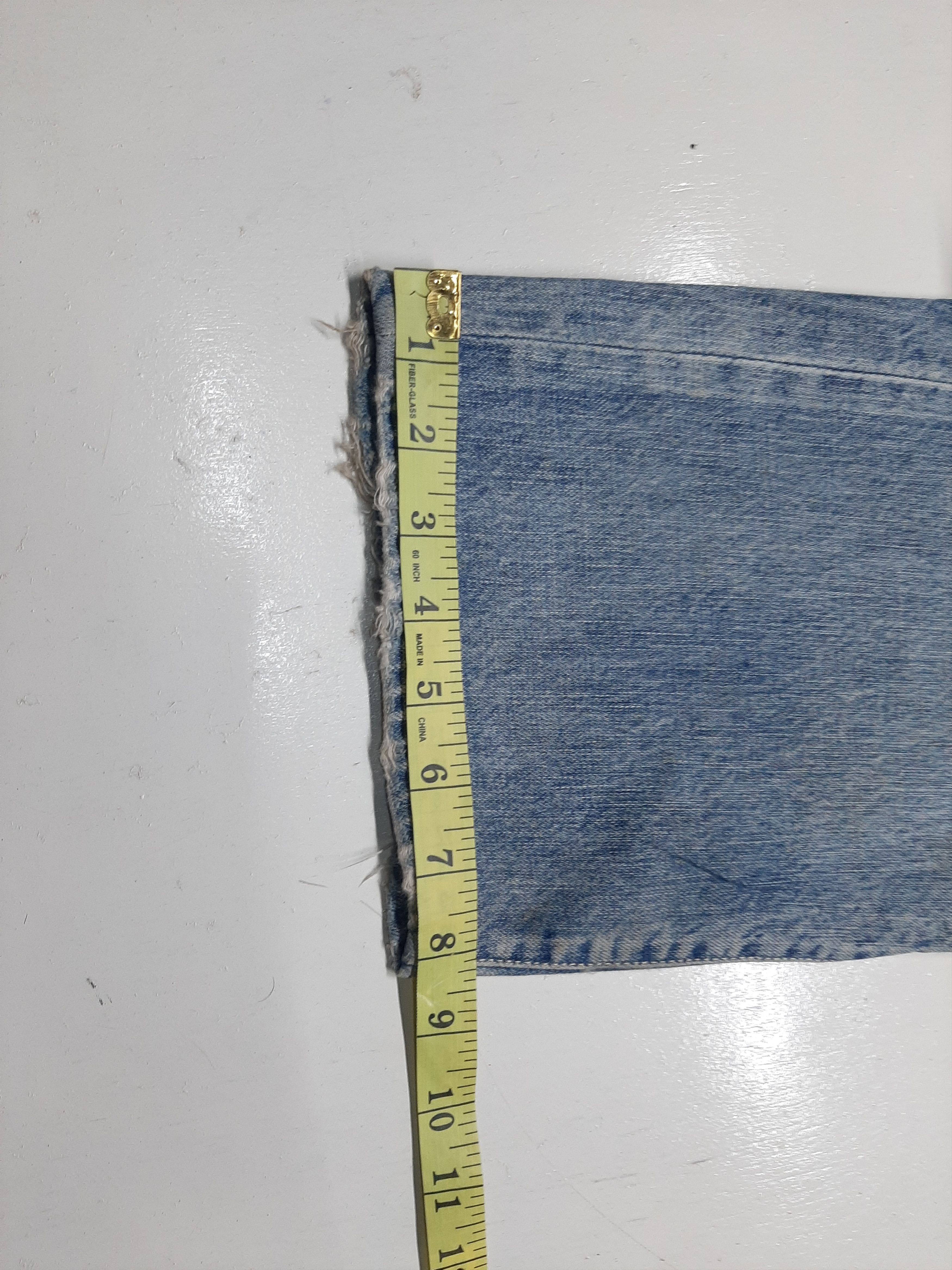 Japanese Brand × Salvage TOUGH DISTRESSED SELVEDGE DENIM JAPAN Size US 32 / EU 48 - 18 Thumbnail