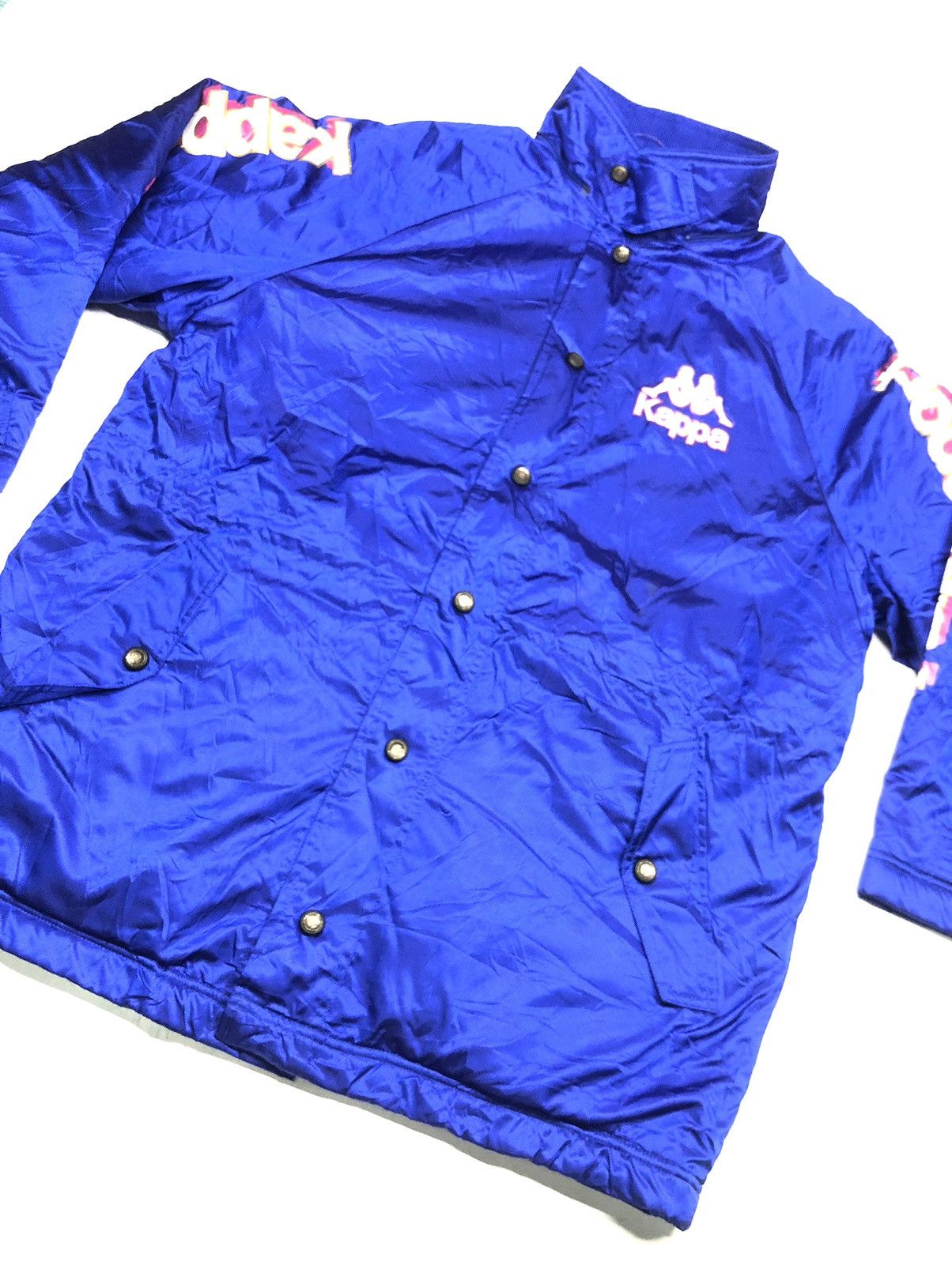 Kappa × Vintage VINTAGE KAPPA BIG LOGO SHERPA COACH JACKET Size US L / EU 52-54 / 3 - 4 Thumbnail