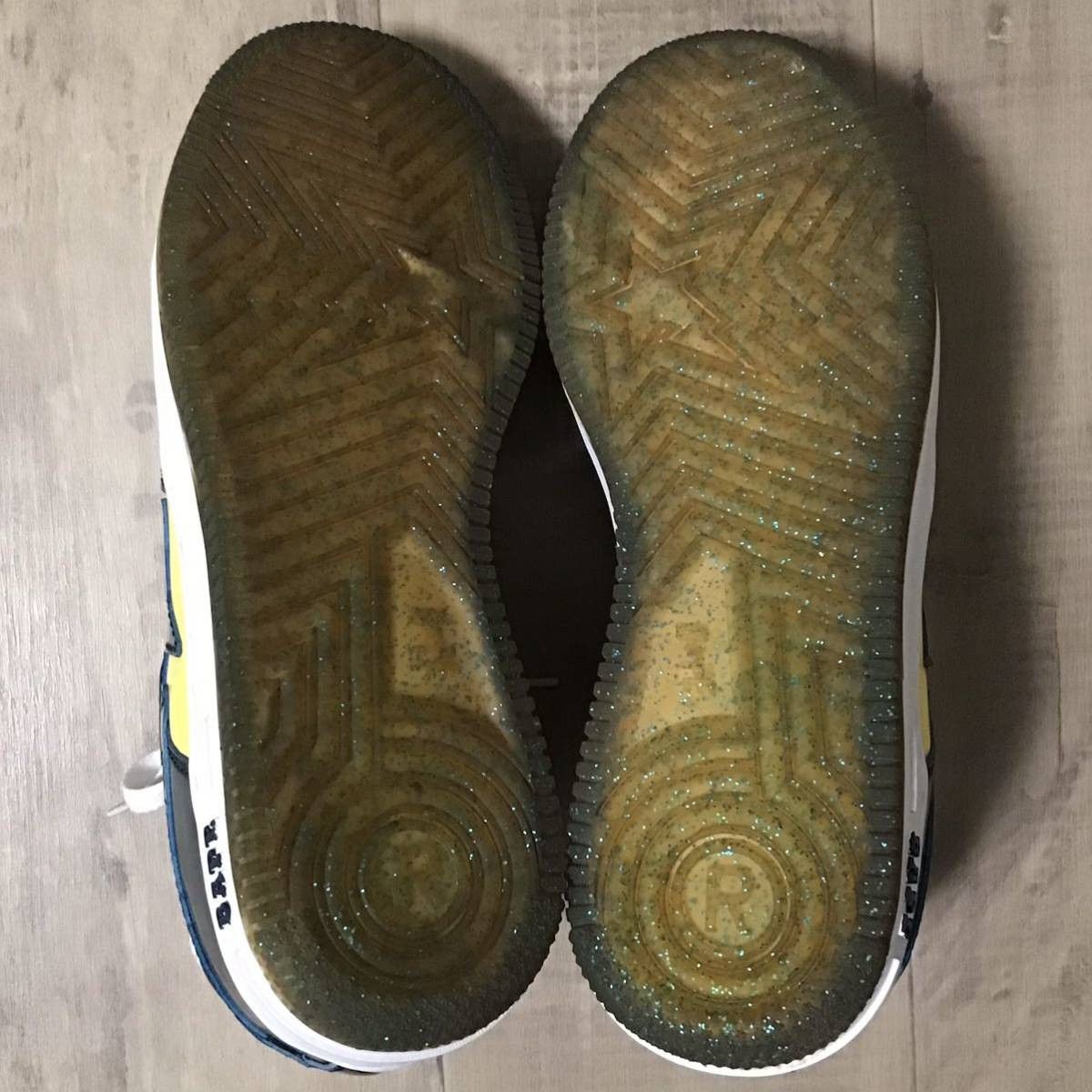 Bape × Nigo Glitter BAPESTA sneakers a bathing ape BAPE STA shoes NIGO Size US 8 / EU 41 - 6 Thumbnail