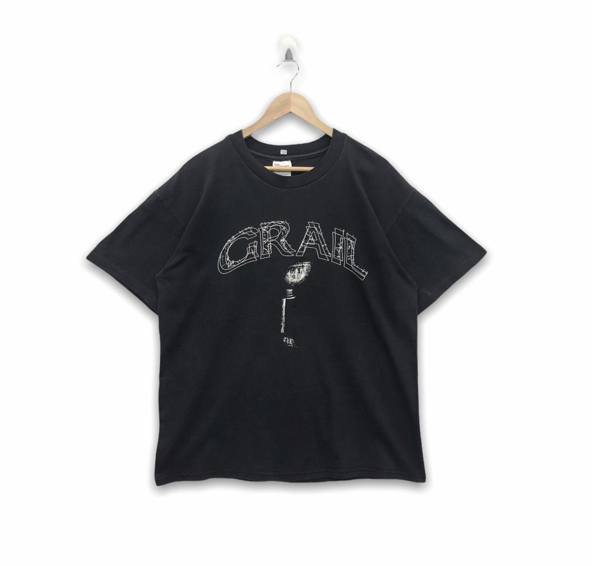 Hanes × Vintage Rare!! VINTAGE HANES GRAIL Photo Tee Size US L / EU 52-54 / 3 - 1 Thumbnail