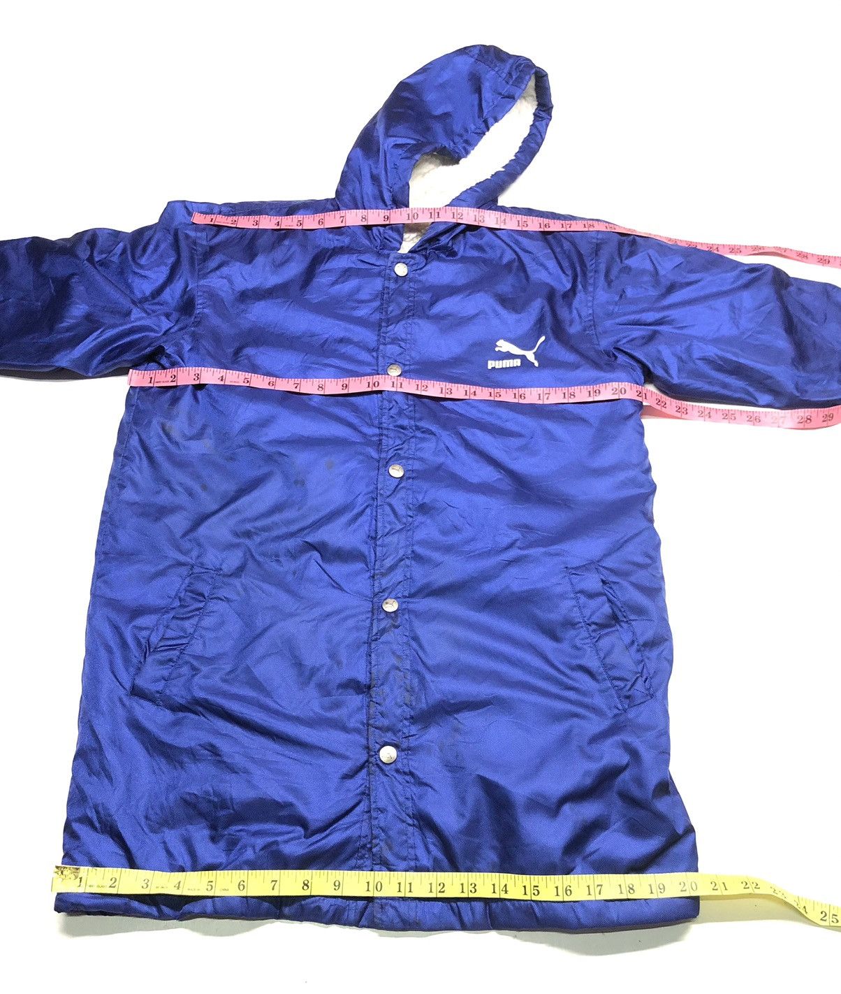 Puma × Vintage VINTAGE PUMA BIG LOGO SHEARLING COACH JACKET Size US M / EU 48-50 / 2 - 12 Thumbnail