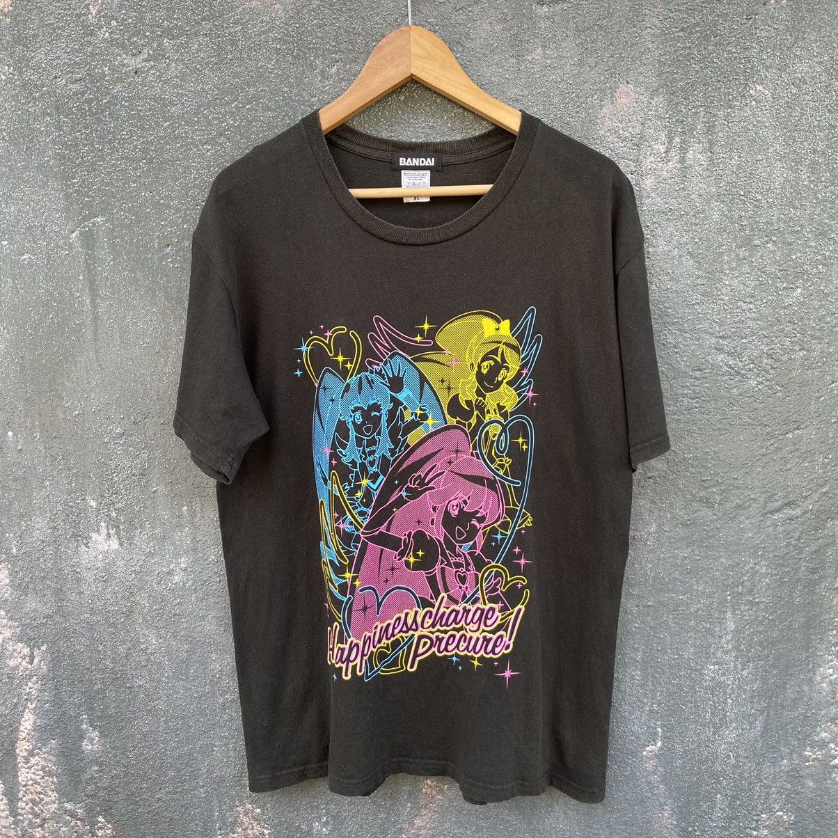 Anime Faded HappinessCharge Pretty Cure Girl Anime Bandai Tee Size US XL / EU 56 / 4 - 1 Thumbnail