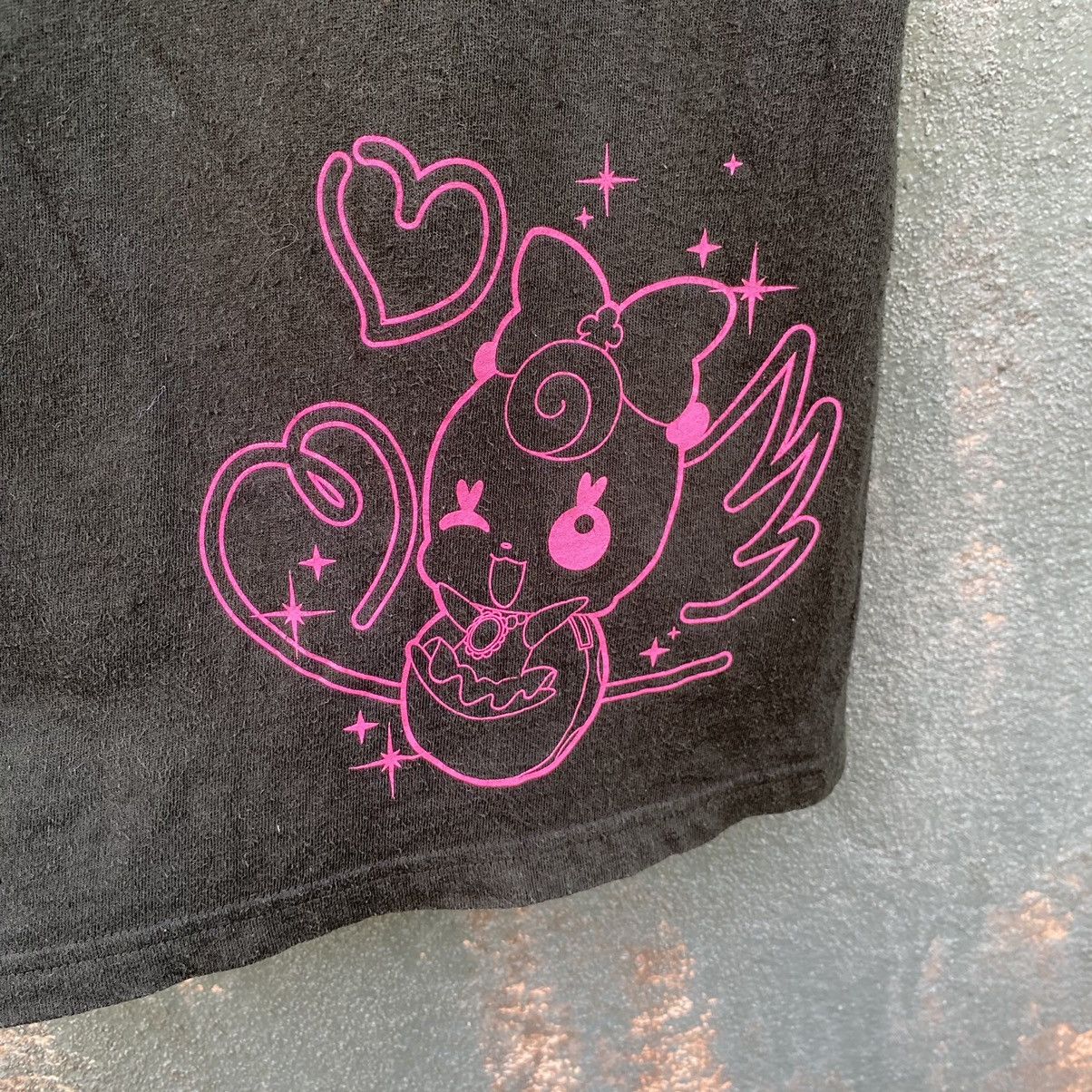 Anime Faded HappinessCharge Pretty Cure Girl Anime Bandai Tee Size US XL / EU 56 / 4 - 5 Thumbnail