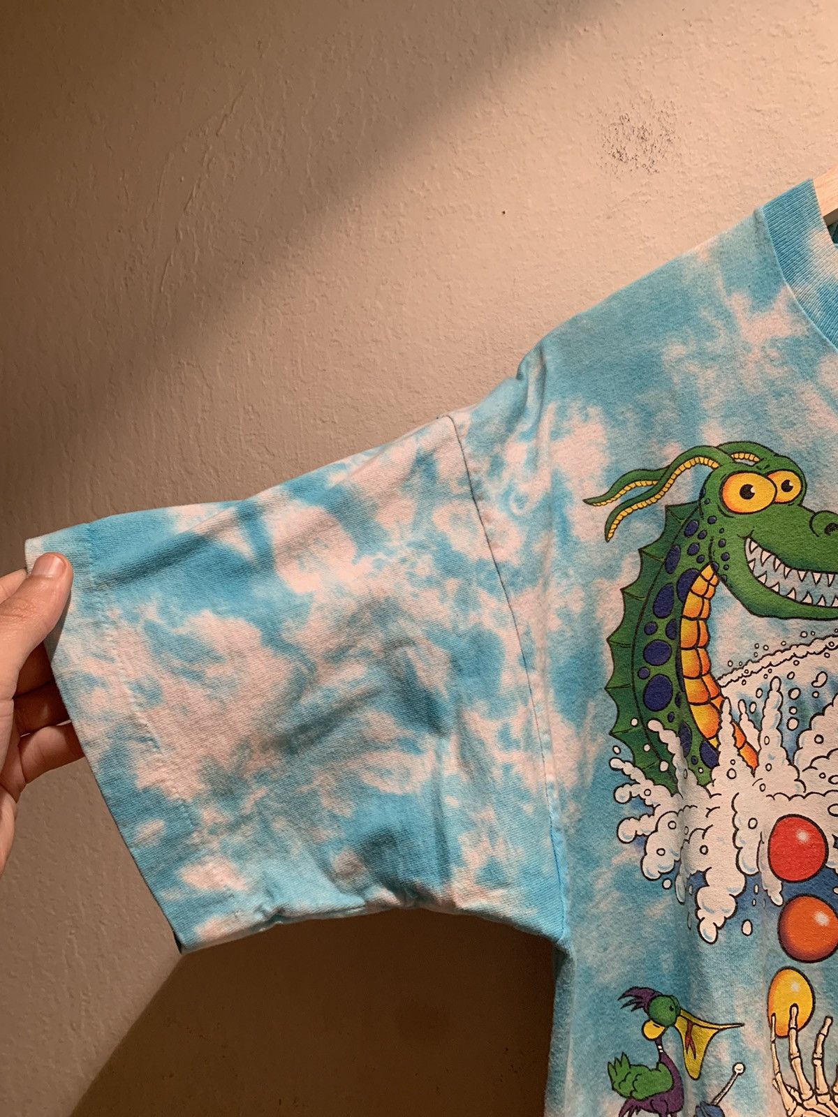 Liquid Blue × Vintage RARE* Vintage 1992 Liquid Blue Joey Mars Single Stitch Shirt Size US XL / EU 56 / 4 - 8 Thumbnail