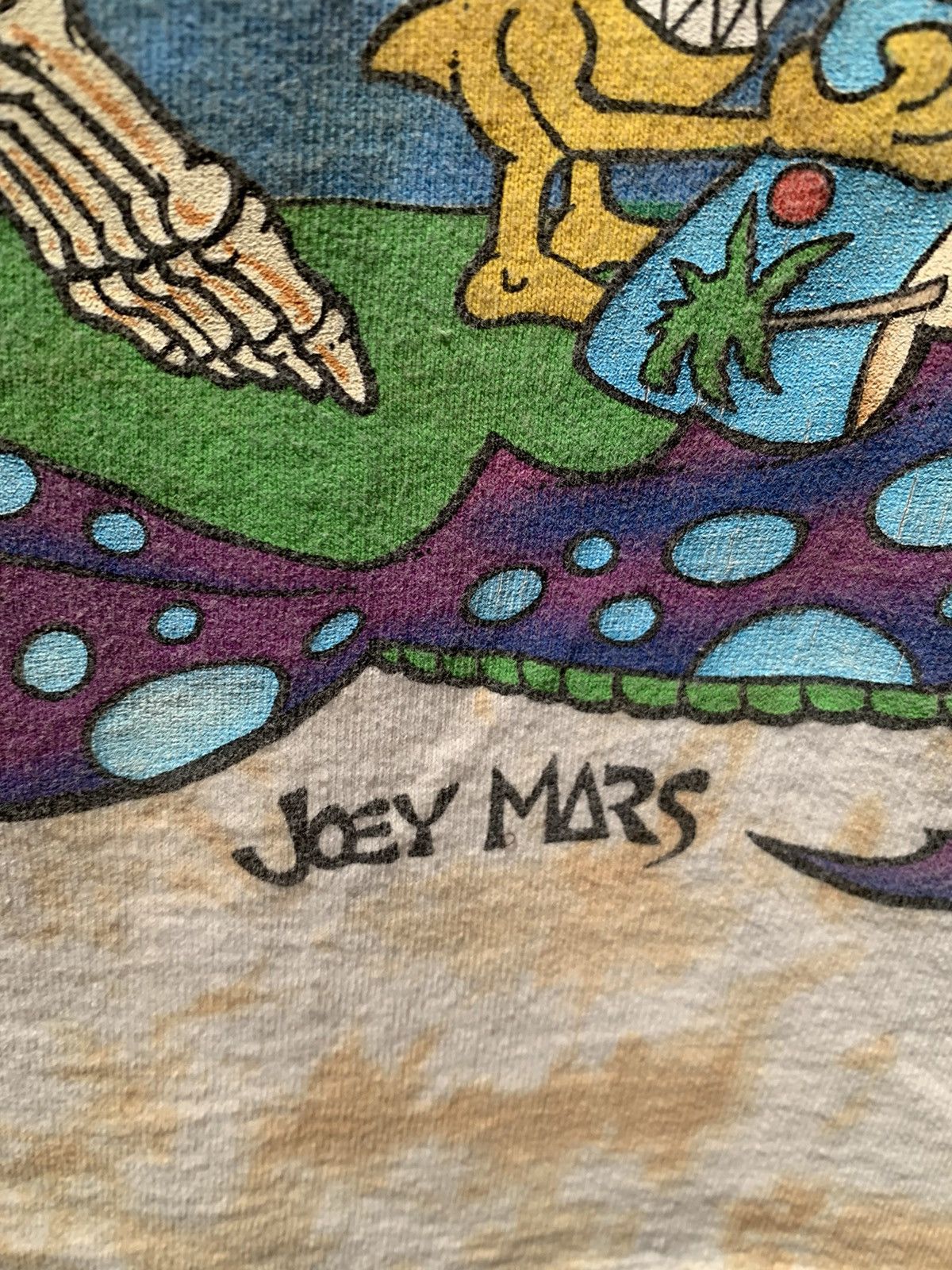 Liquid Blue × Vintage RARE* Vintage 1992 Liquid Blue Joey Mars Single Stitch Shirt Size US XL / EU 56 / 4 - 6 Thumbnail