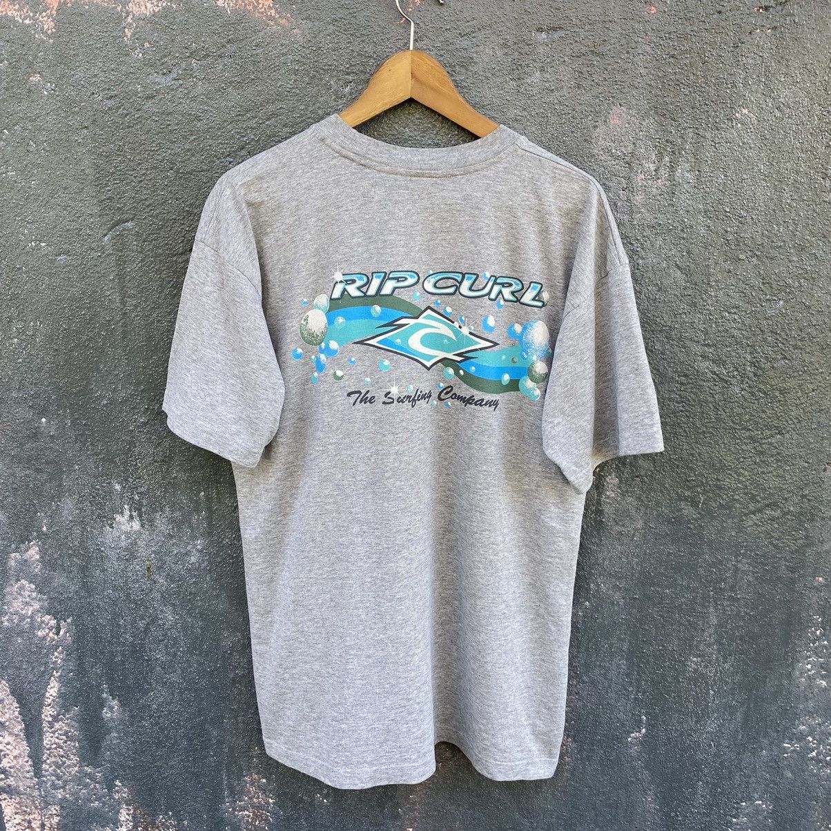 Ripcurl Vintage Y2K Rip Curl Surfboard ERD GRUNGE FADED TEE Size US L / EU 52-54 / 3 - 1 Thumbnail
