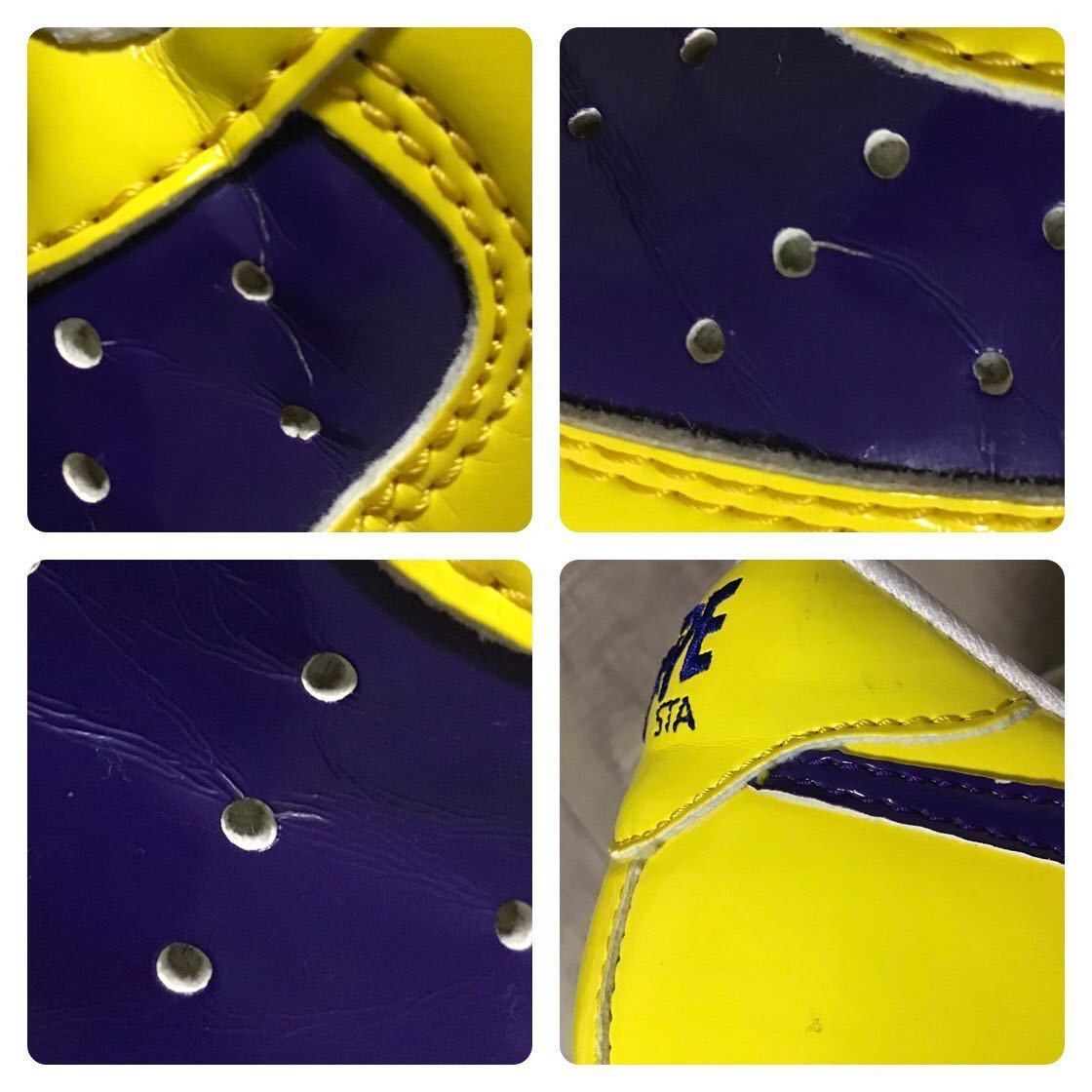 Bape MILO Animal BAPESTA patent leather sneakers BAPE STA Size US 8.5 / EU 41-42 - 8 Thumbnail