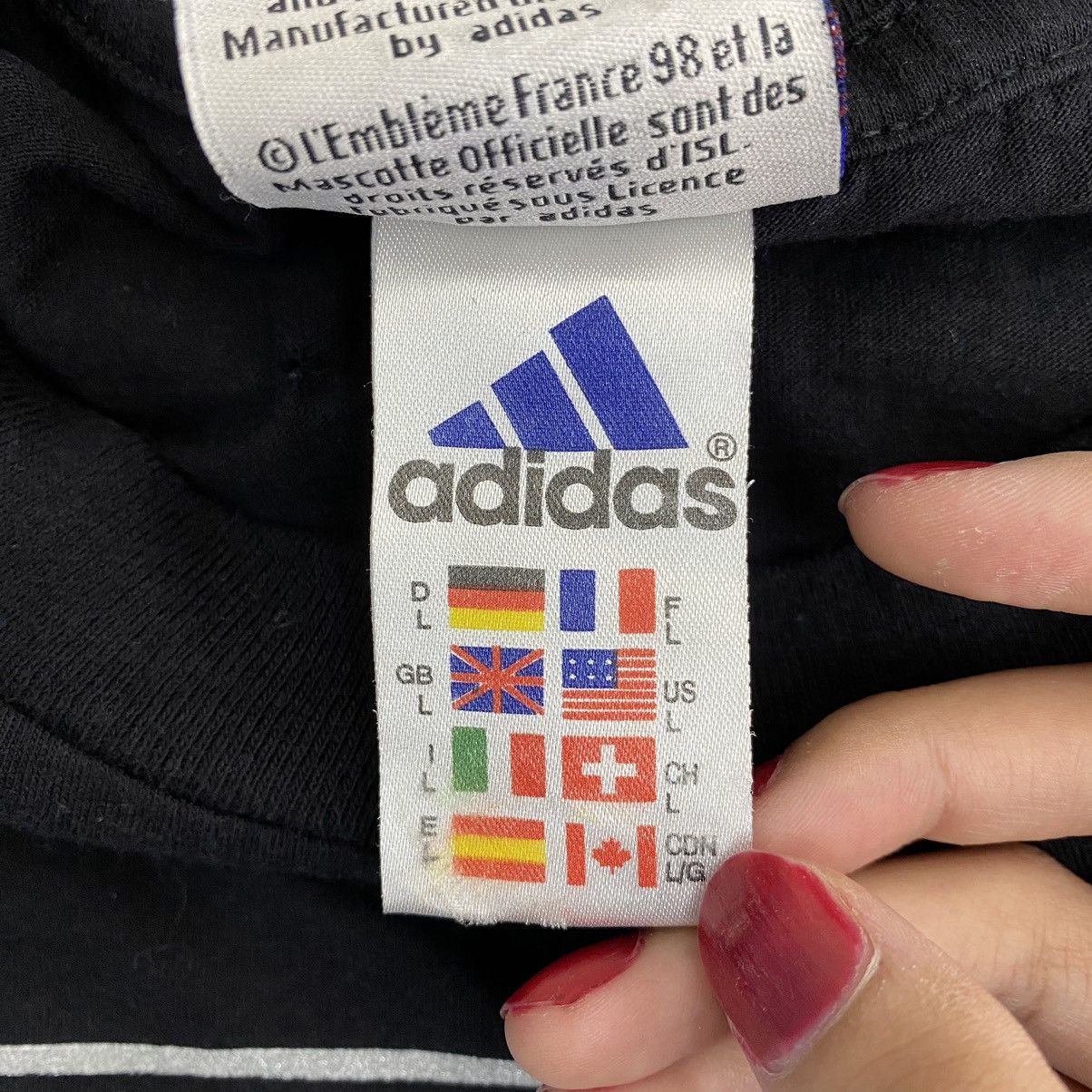 Adidas ADIDAS FRANCE 98 Coupe Du Monde World Cup Print Black Short Size US XL / EU 56 / 4 - 8 Thumbnail
