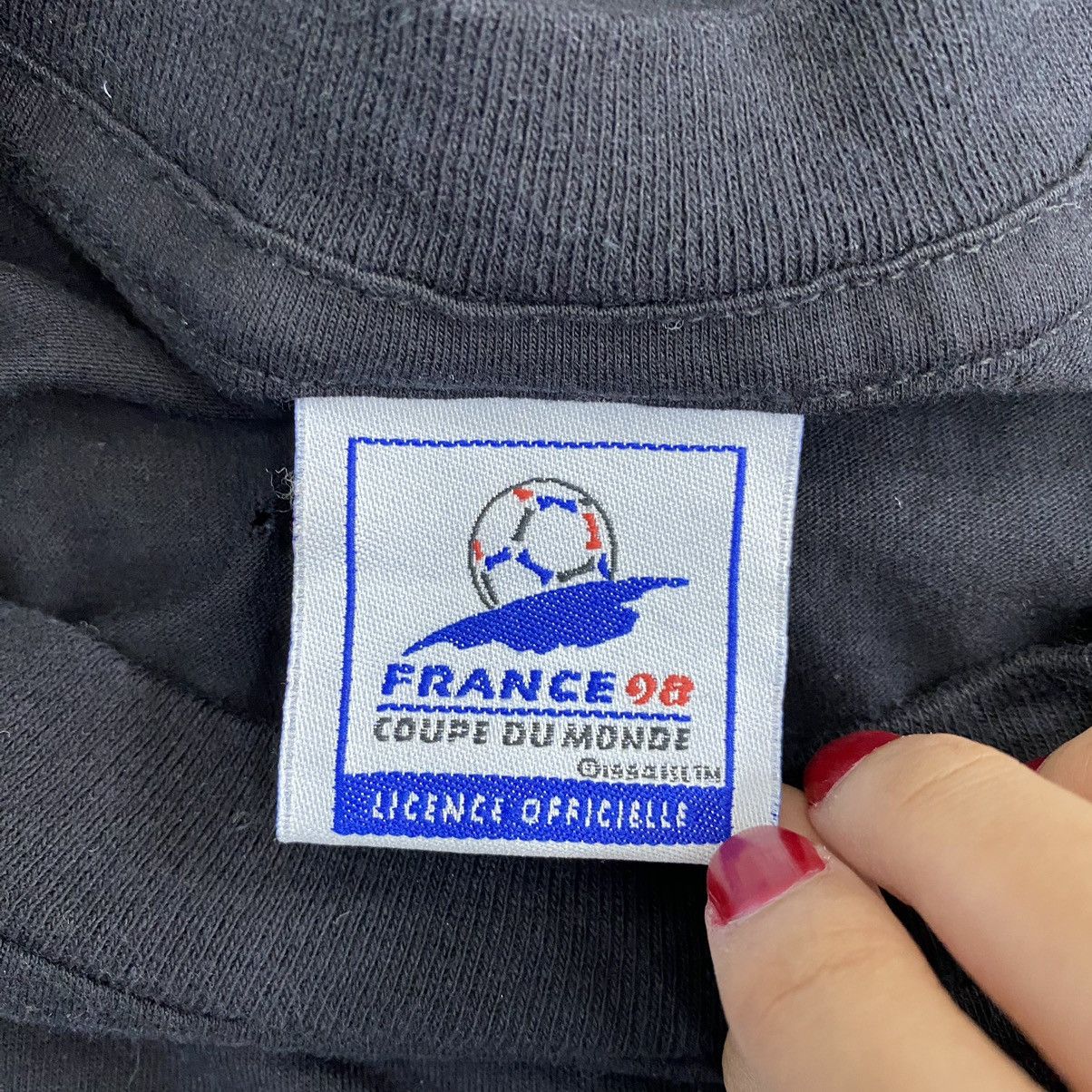 Adidas ADIDAS FRANCE 98 Coupe Du Monde World Cup Print Black Short Size US XL / EU 56 / 4 - 6 Thumbnail