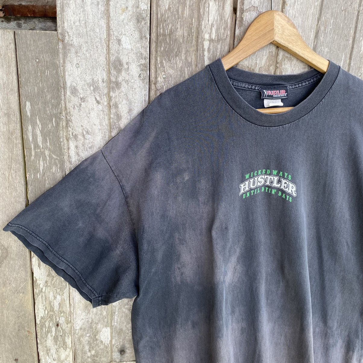 Hustle Gang Thrashed Faded Vintage Y2K Hustler Hardcore ERD GRUNGE TEE Size US XXL / EU 58 / 5 - 3 Thumbnail