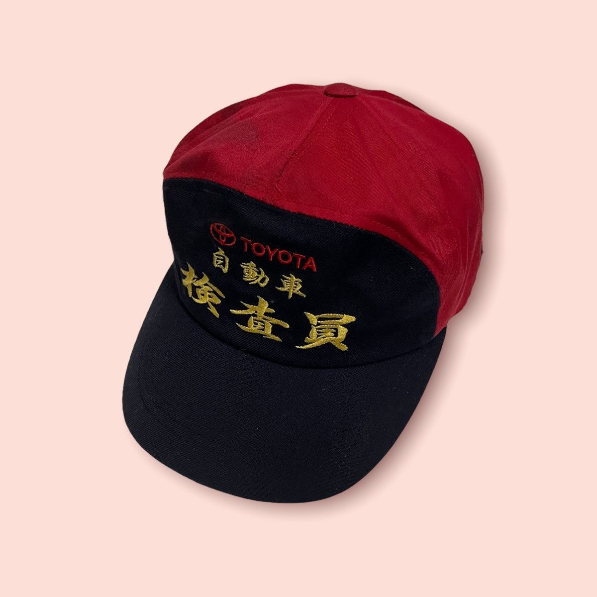 Japanese Brand × Vintage VINTAGE TOYOTA 3 MONKEY KANJI RACING CAP Size ONE SIZE - 2 Thumbnail