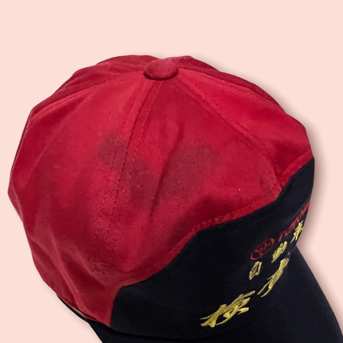 Japanese Brand × Vintage VINTAGE TOYOTA 3 MONKEY KANJI RACING CAP Size ONE SIZE - 7 Thumbnail