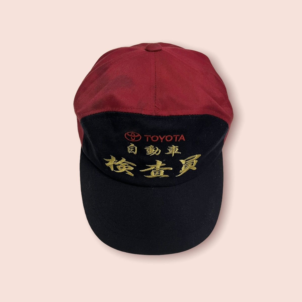 Japanese Brand × Vintage VINTAGE TOYOTA 3 MONKEY KANJI RACING CAP Size ONE SIZE - 5 Thumbnail