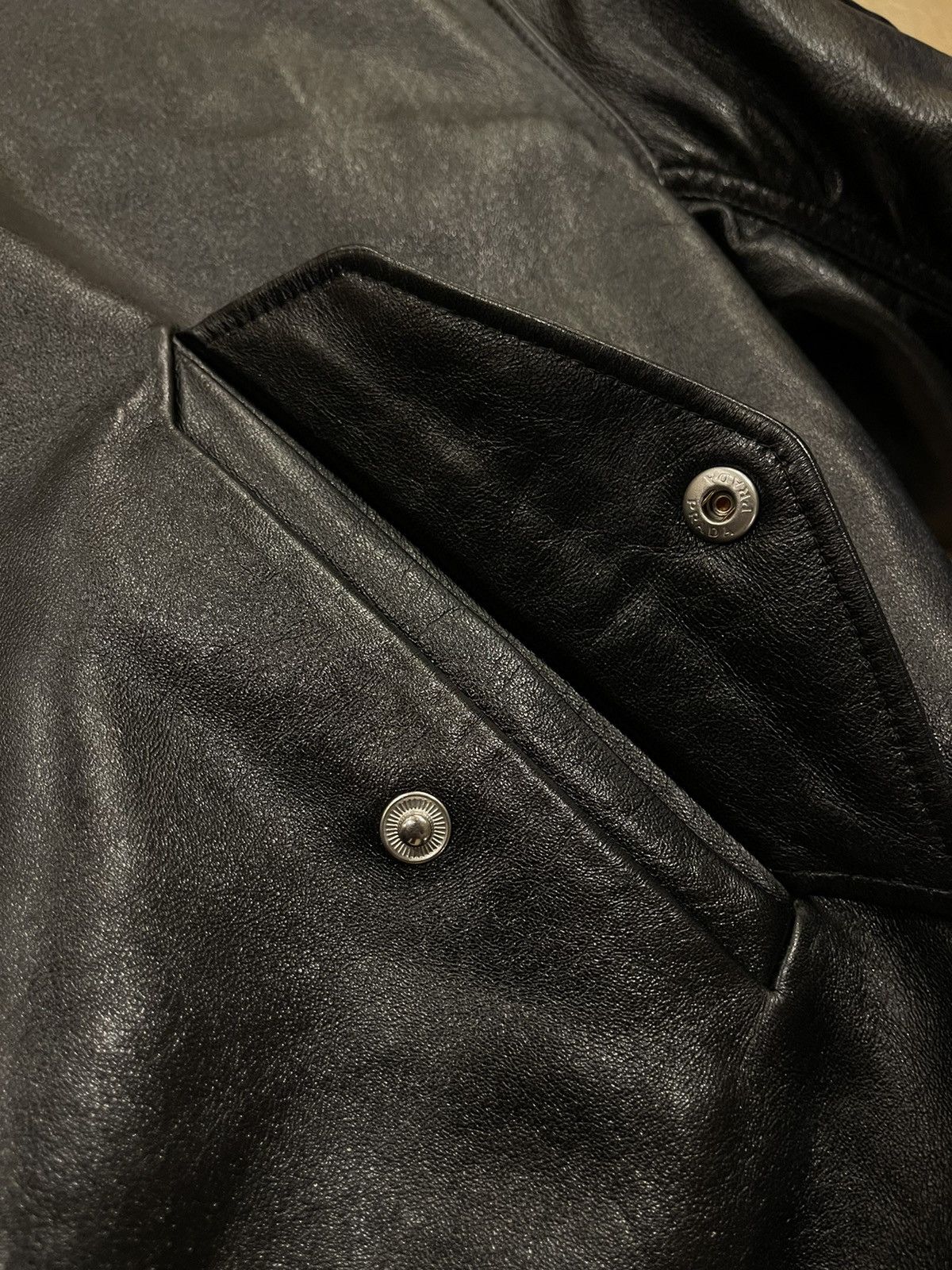 Prada Prada x Raf Simmons Nappa Bomber Leather Billiard Black FW21 Size US L / EU 52-54 / 3 - 11 Thumbnail