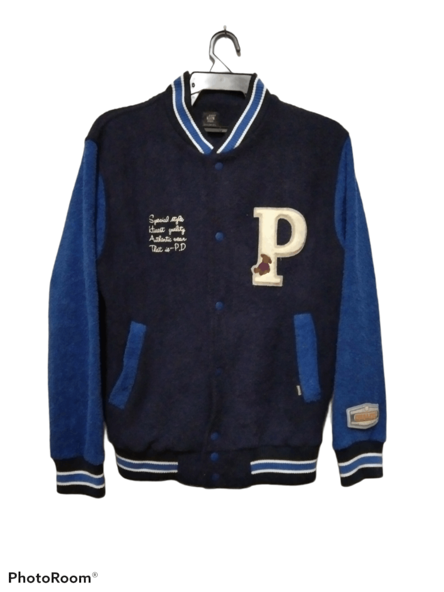 Japanese Brand × Vintage VINTAGE PAODELO.P VARSITY JACKET Size US M / EU 48-50 / 2 - 1 Thumbnail