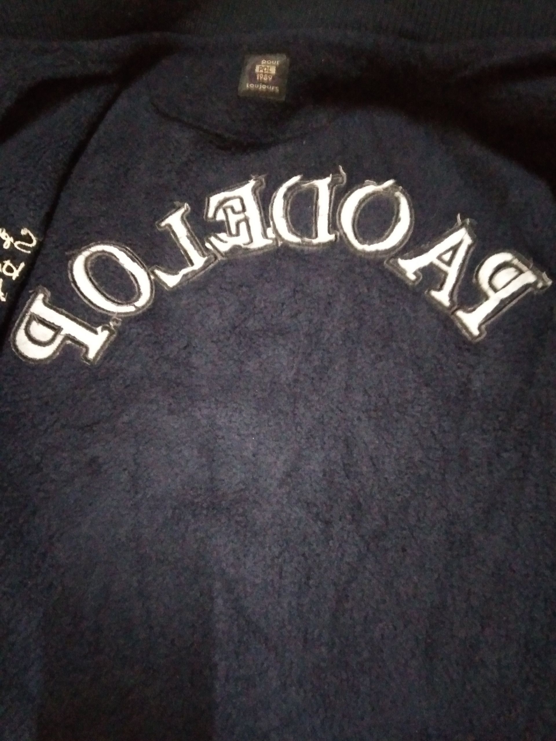 Japanese Brand × Vintage VINTAGE PAODELO.P VARSITY JACKET Size US M / EU 48-50 / 2 - 10 Thumbnail