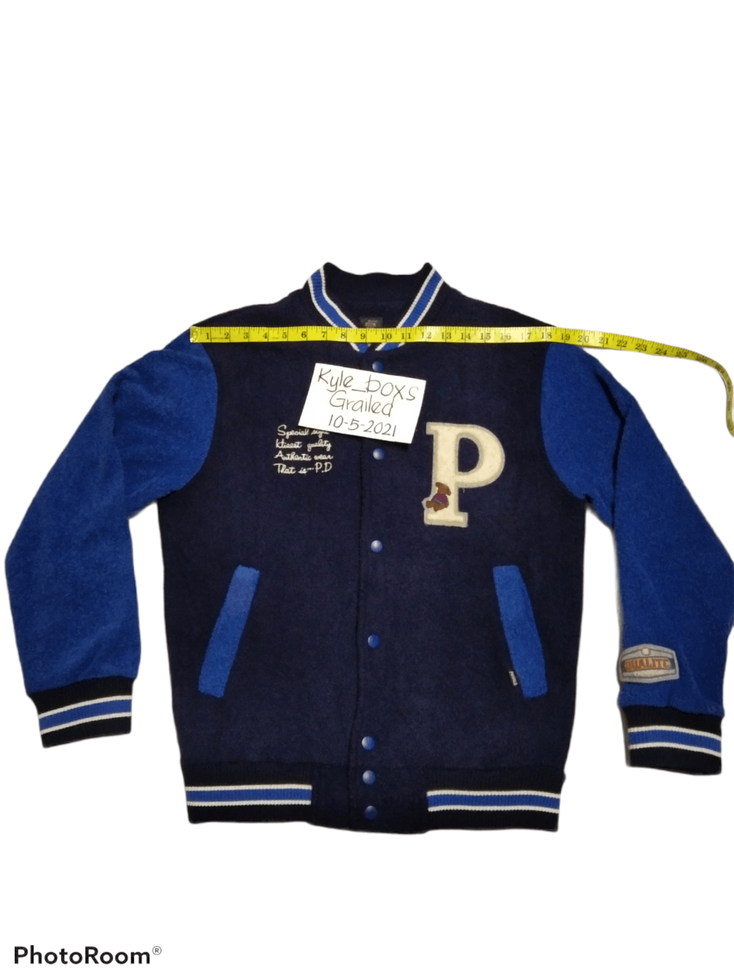 Japanese Brand × Vintage VINTAGE PAODELO.P VARSITY JACKET Size US M / EU 48-50 / 2 - 3 Thumbnail