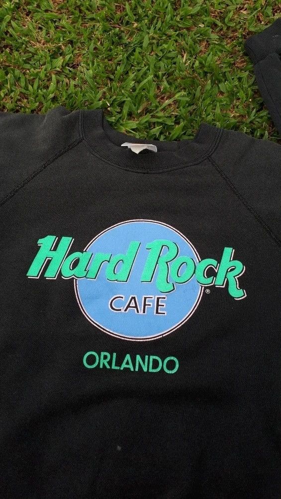 Hard Rock Cafe × Japanese Brand × Vintage Vintage Sunfaded Hard Rock Cafe Orlando Kanye Sweatshirt Size US L / EU 52-54 / 3 - 2 Thumbnail
