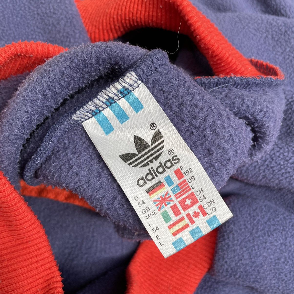 Adidas RARE Adidas Adventure Vintage Fleece Anorak Zip 1/4 Size US XL / EU 56 / 4 - 11 Thumbnail