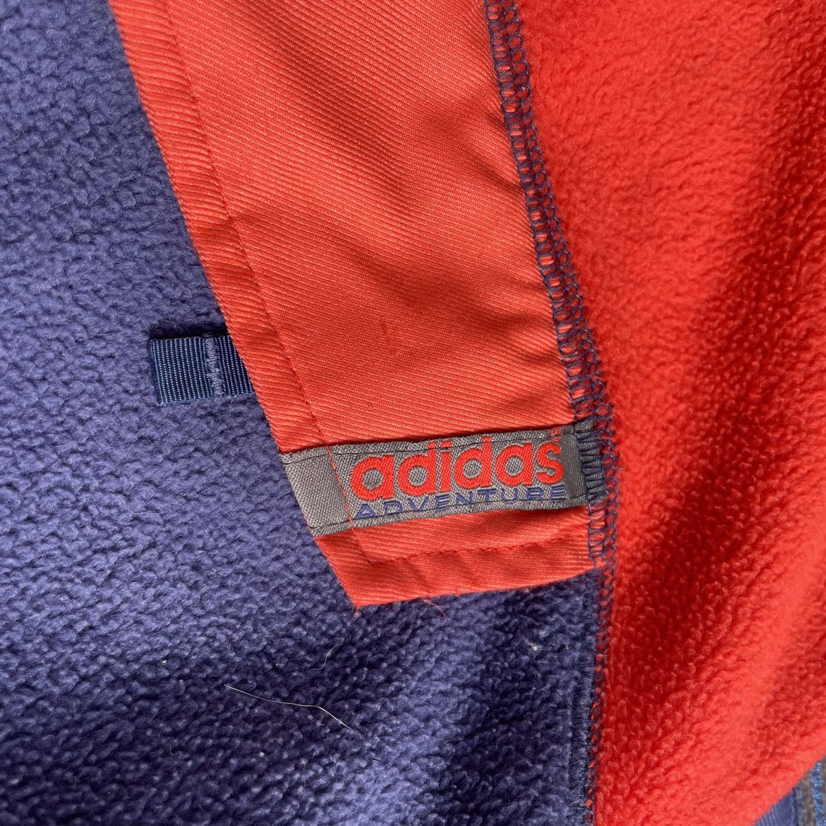 Adidas RARE Adidas Adventure Vintage Fleece Anorak Zip 1/4 Size US XL / EU 56 / 4 - 7 Thumbnail